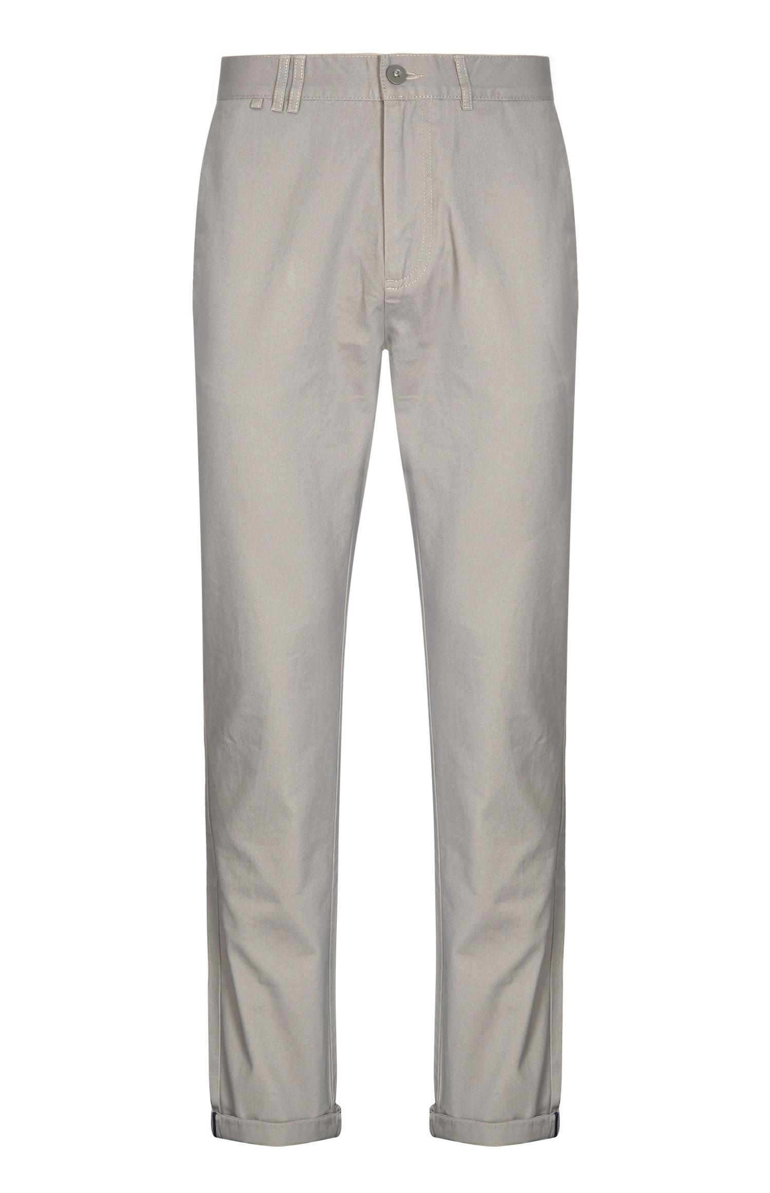 Calças chino cinzento