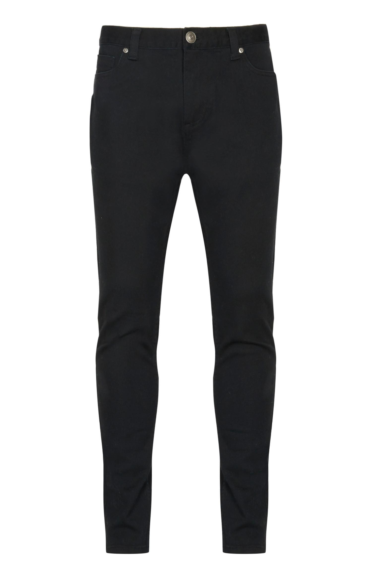 Calças ganga skinny preto