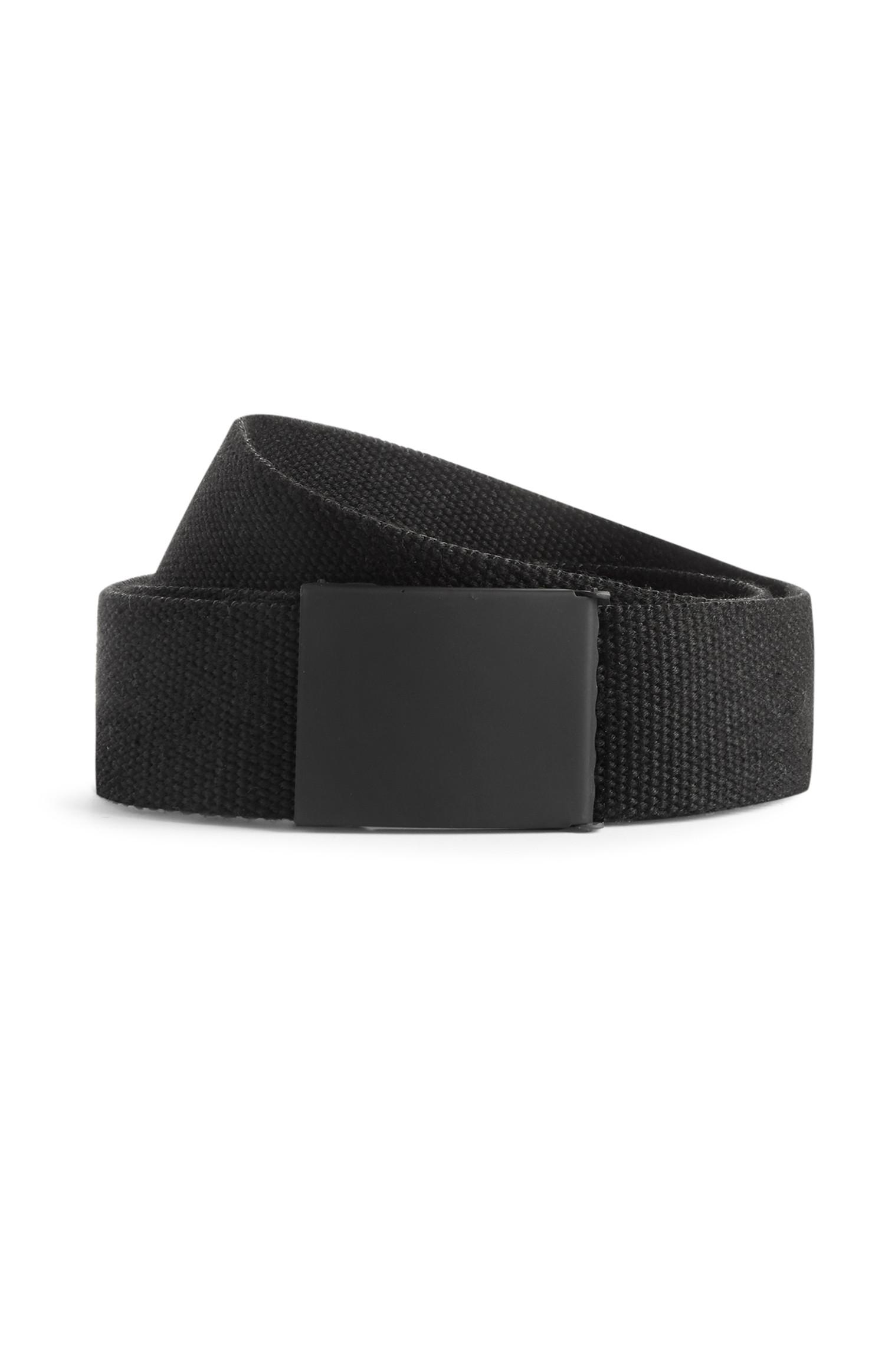 Cinto lona industrial preto