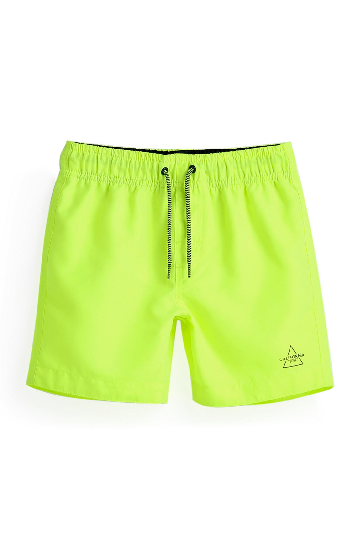 Bañador flúor para niño pequeño