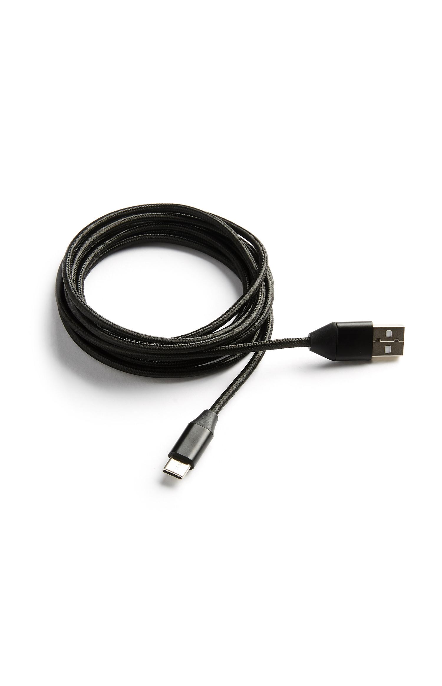 Cable USB negro de 2 m