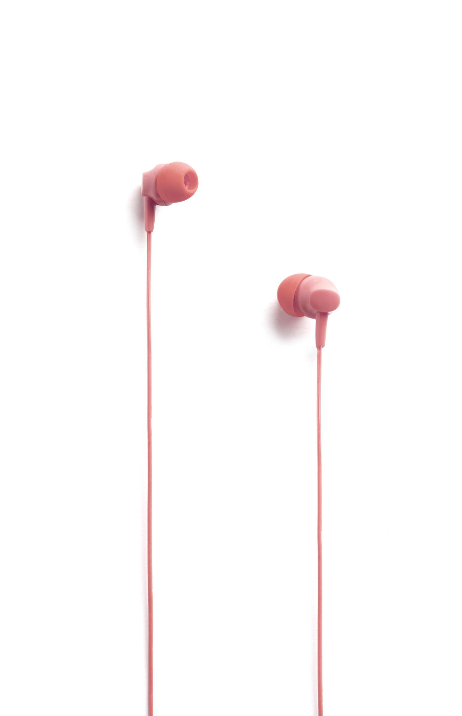 Auriculares rosas