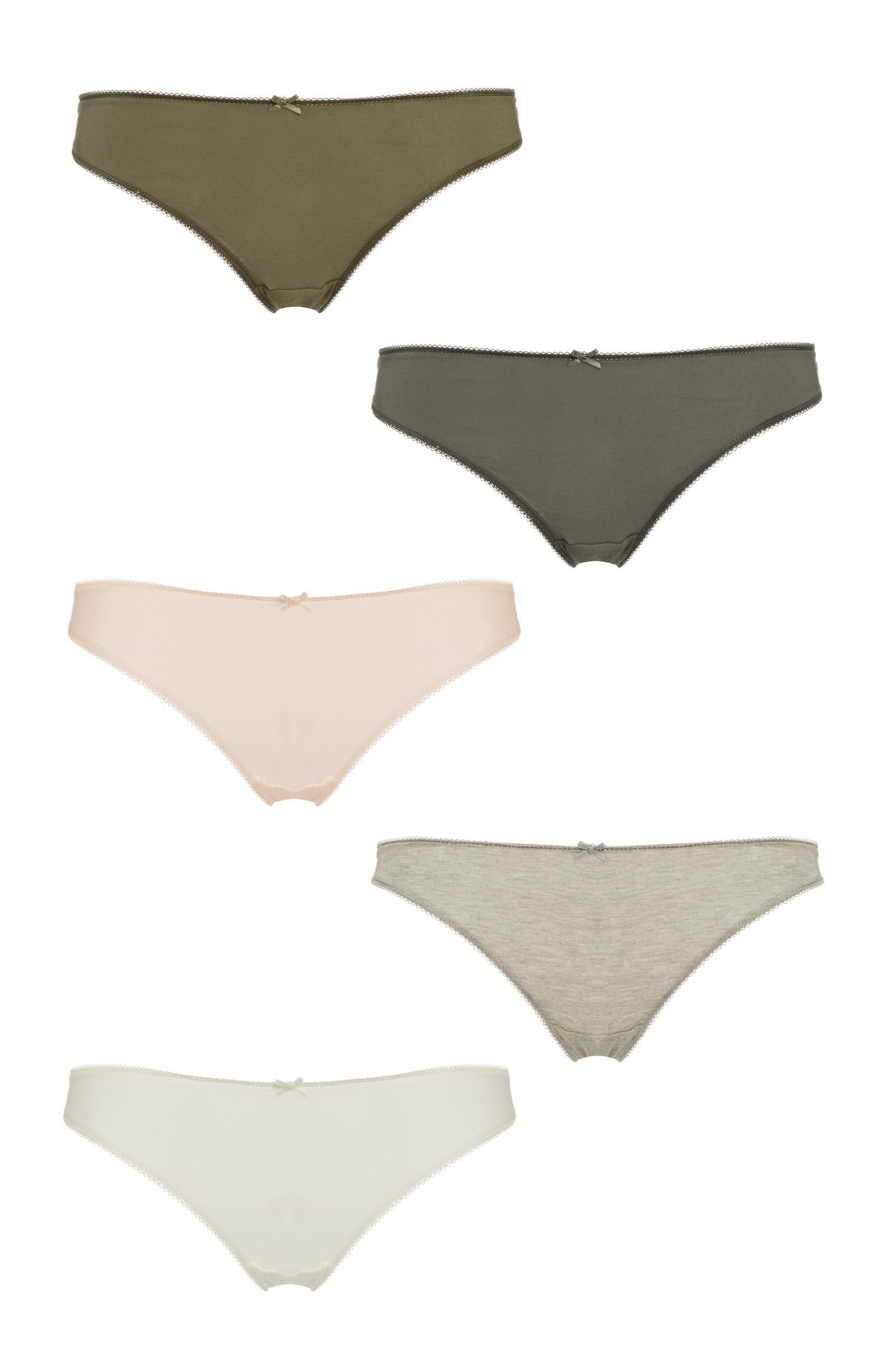 Pack 5 cuecas mini licra