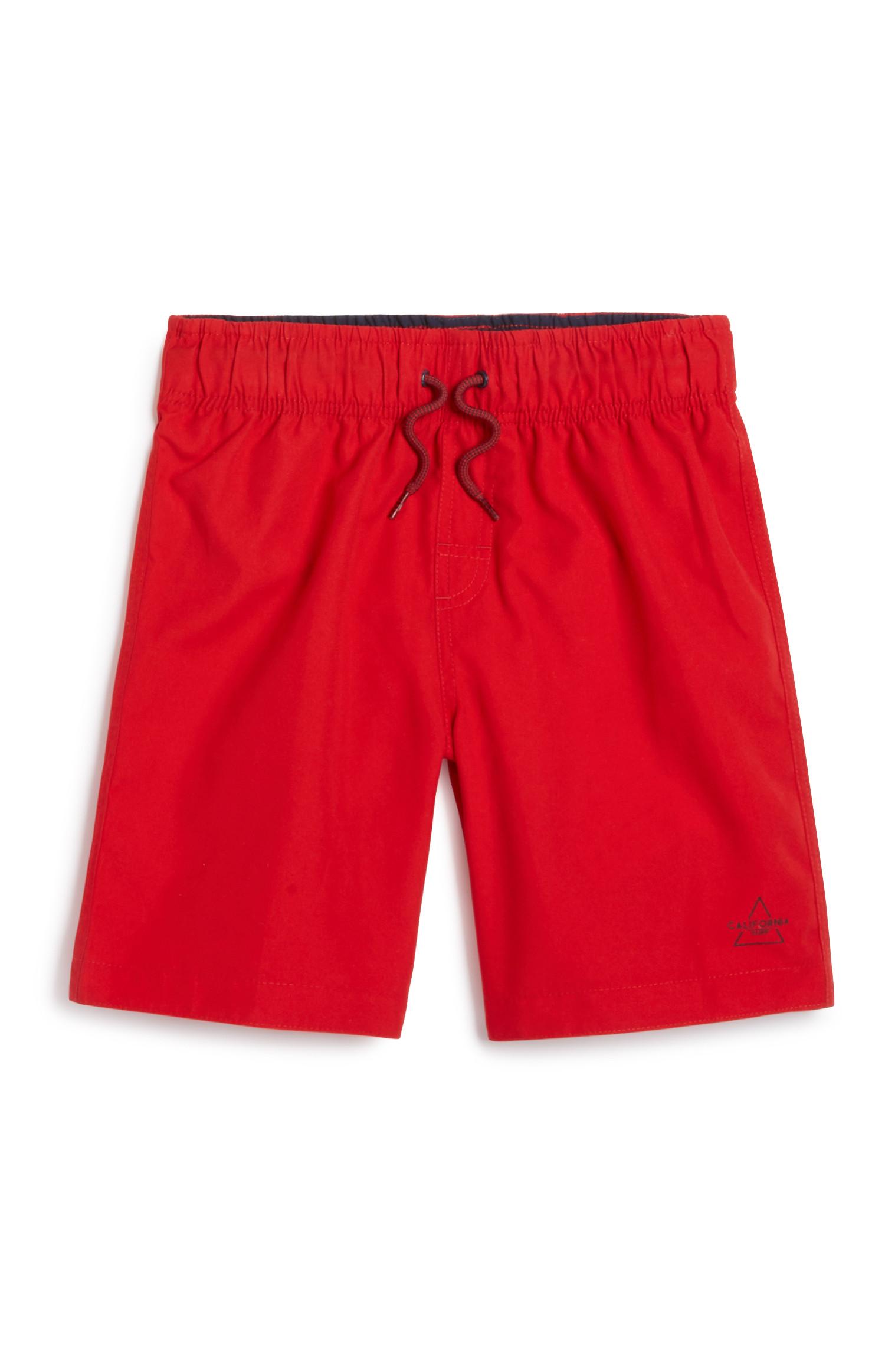 Rdeče kopalne hlače za starejše fante