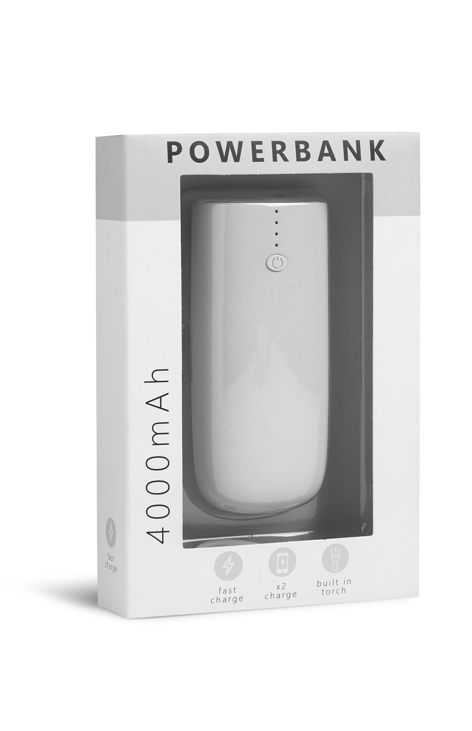 Batería portátil gris