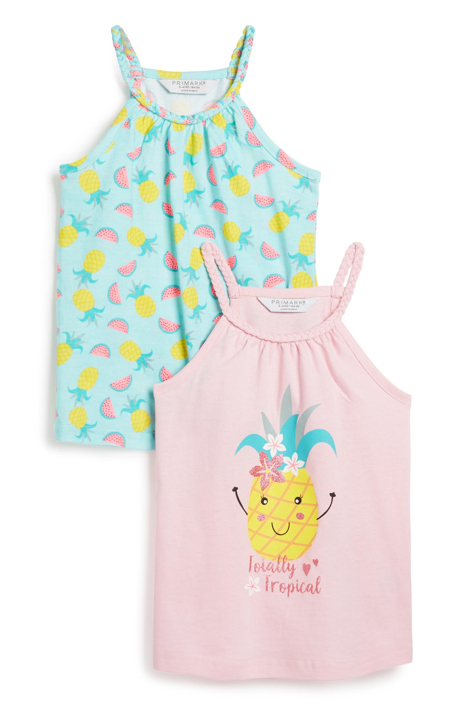 Majica za mlajša dekleta, 2 kosa