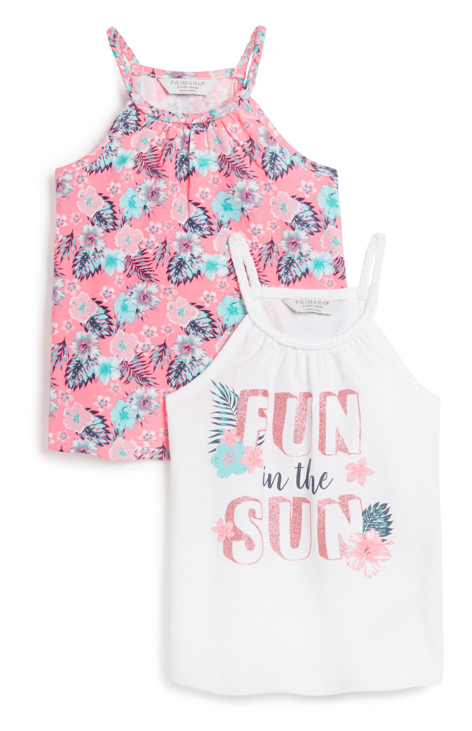 Majica za mlajša dekleta, 2 kosa