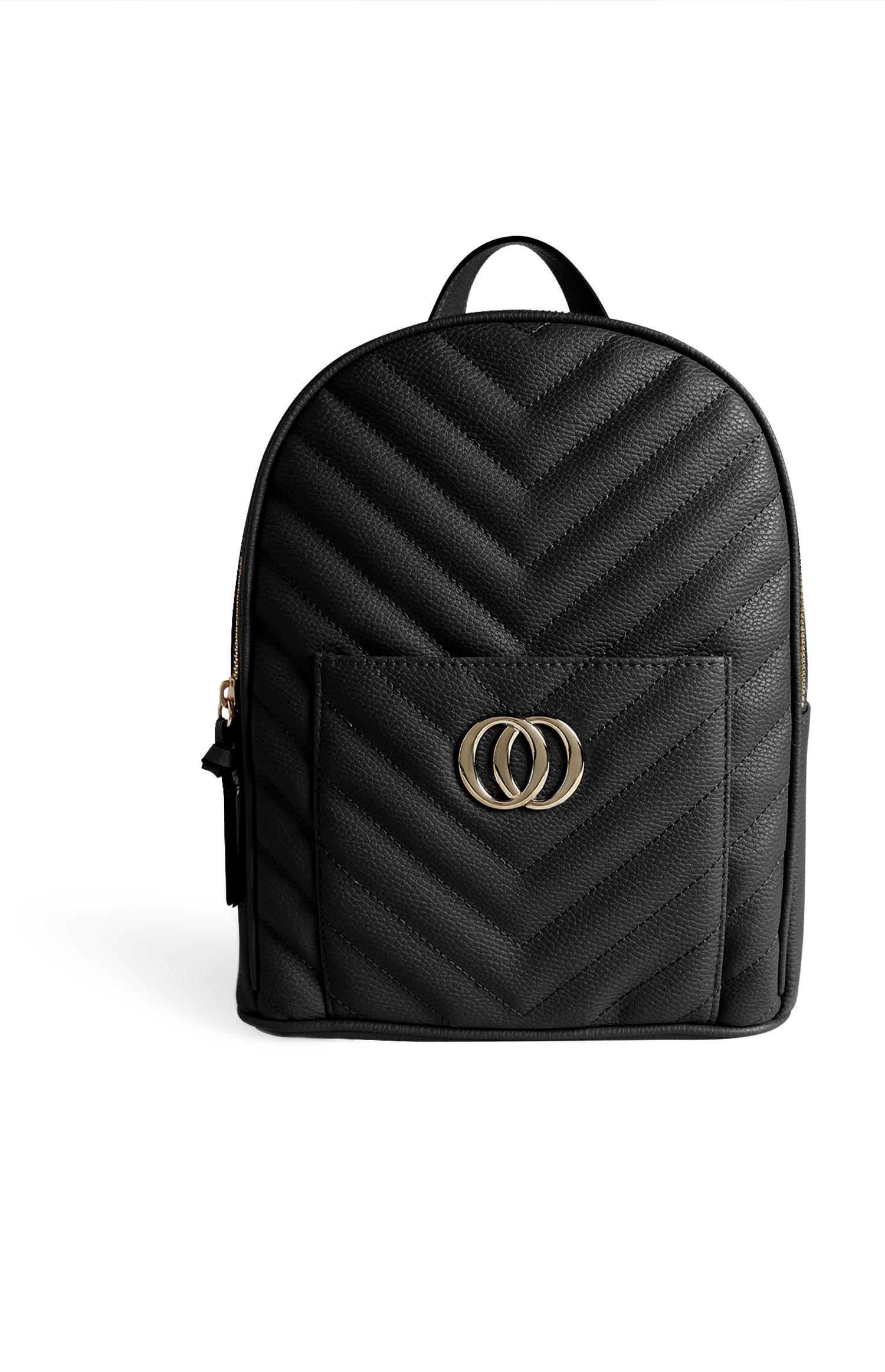 Mochila simbolo infinito preto