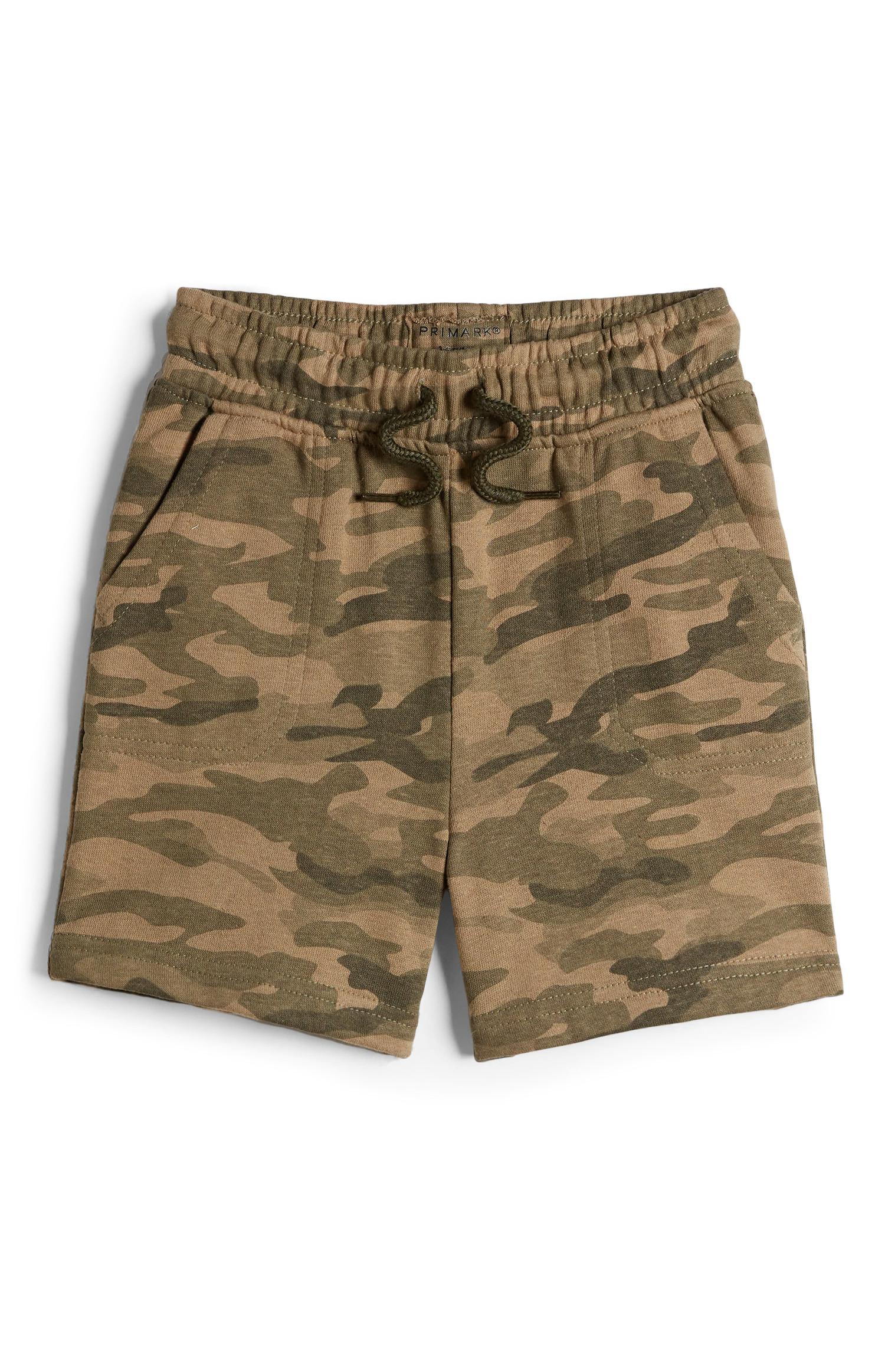 Pantalón corto de camuflaje para niño