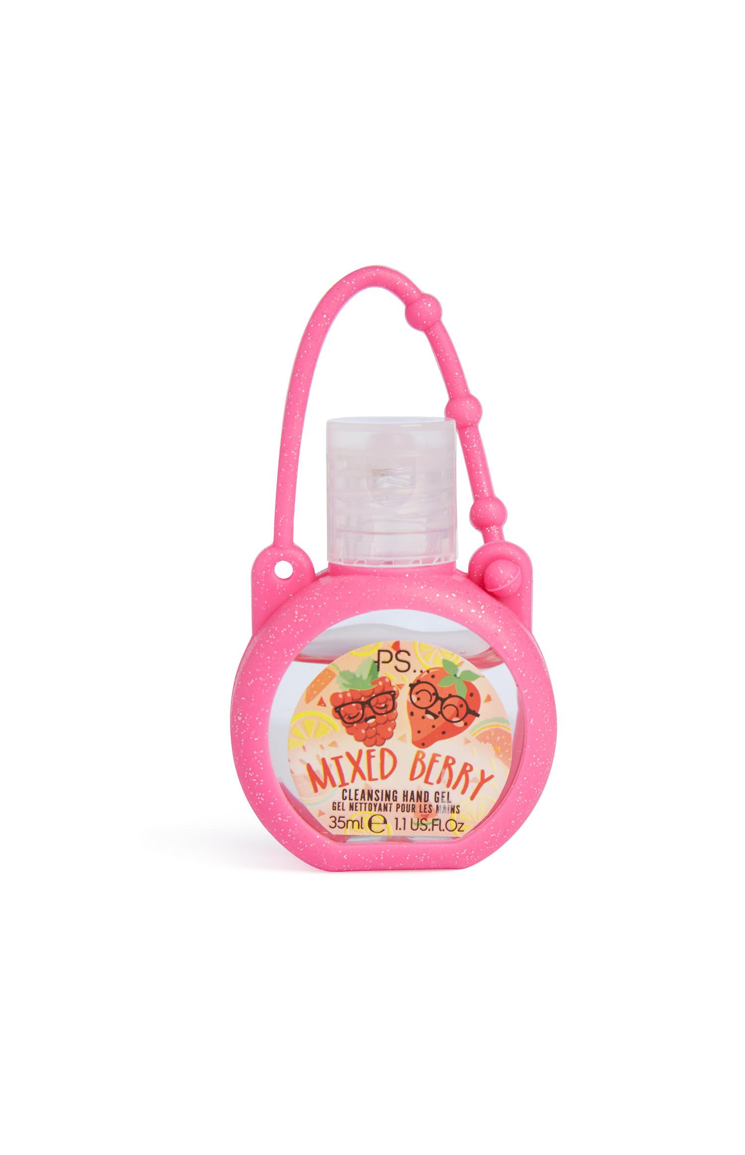 Gel limpiador de bayas para manos
