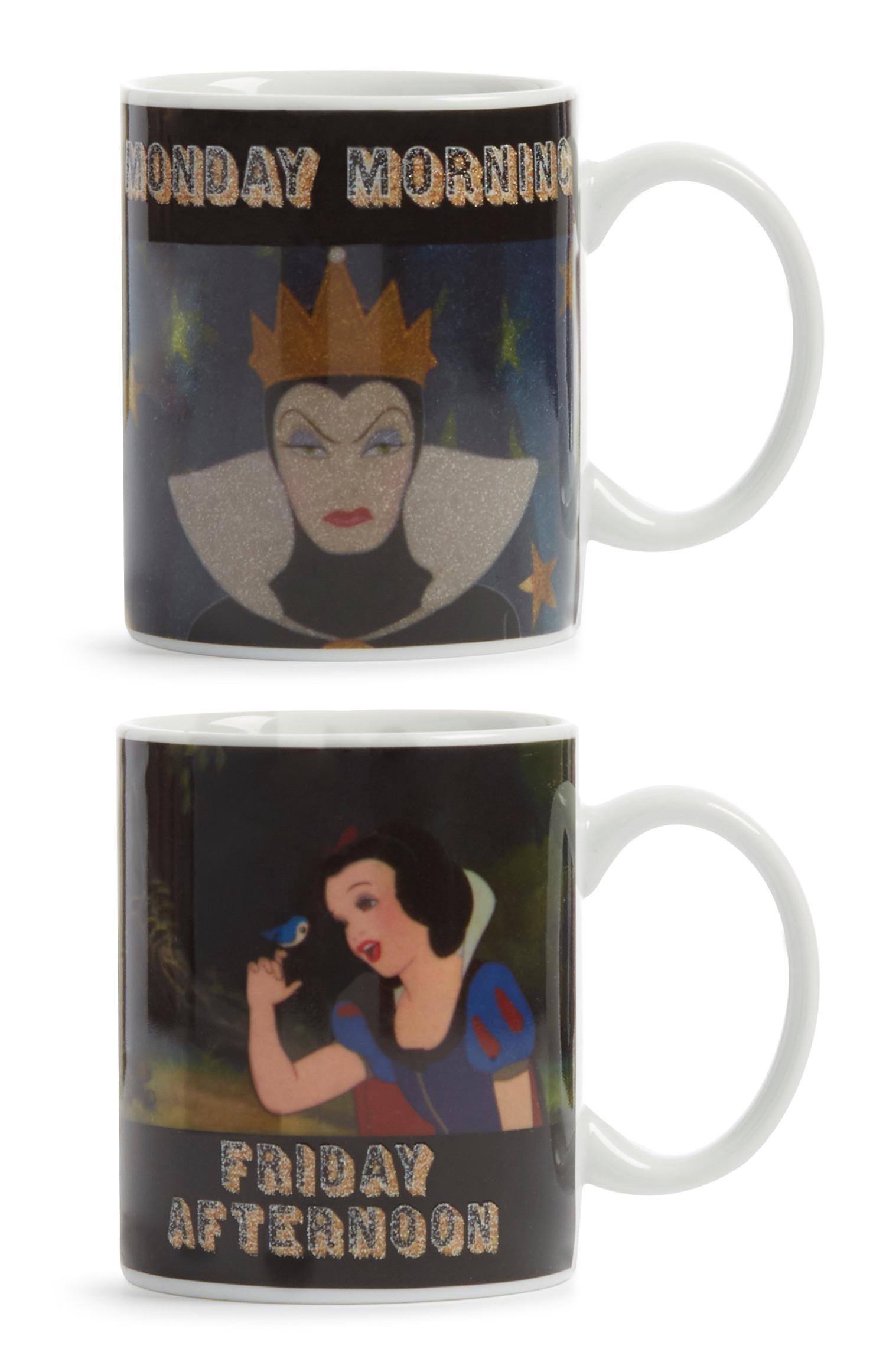 2 tazas de Princesas Disney