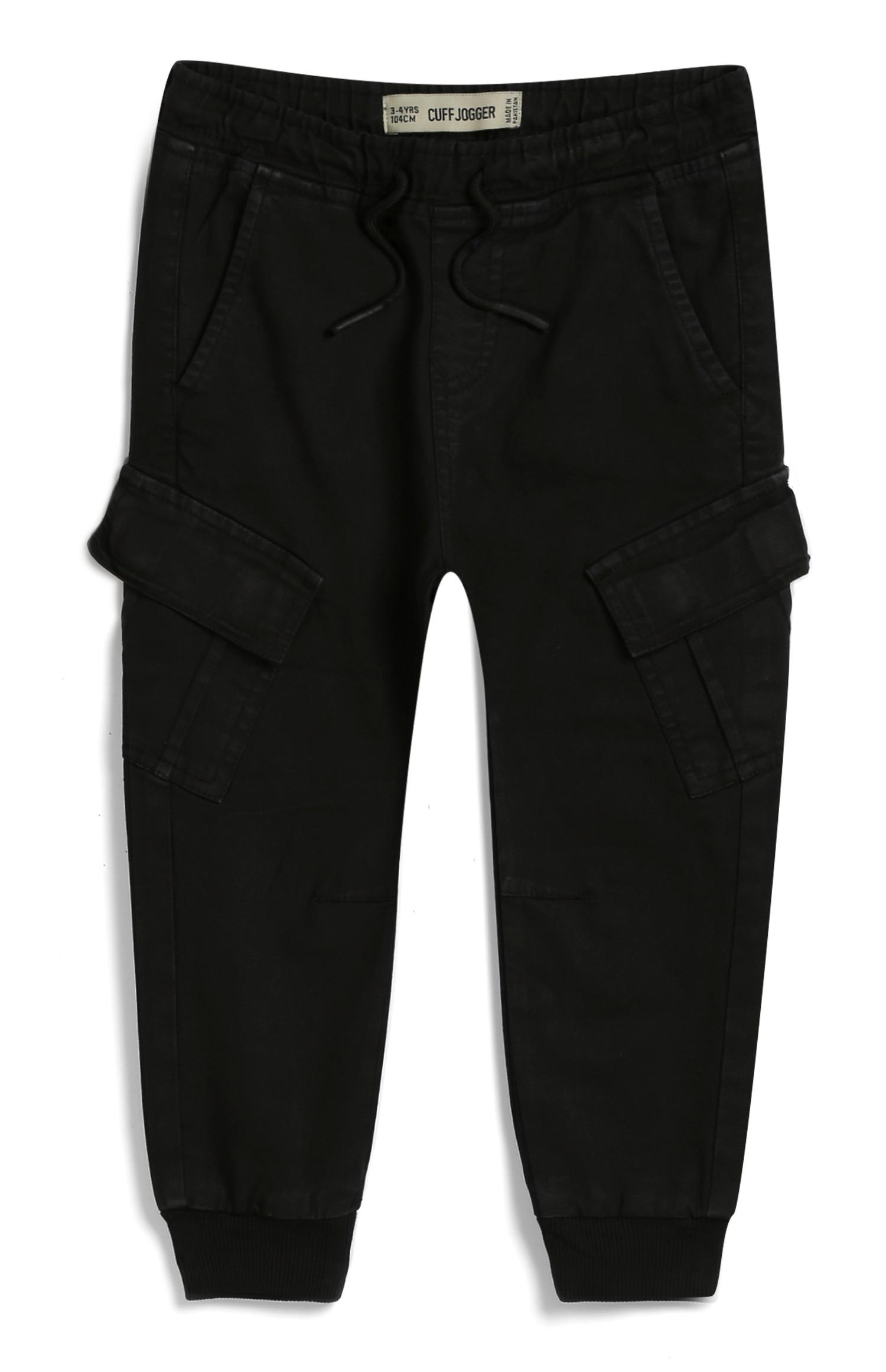 Pantalón de chándal negro niño pequeño