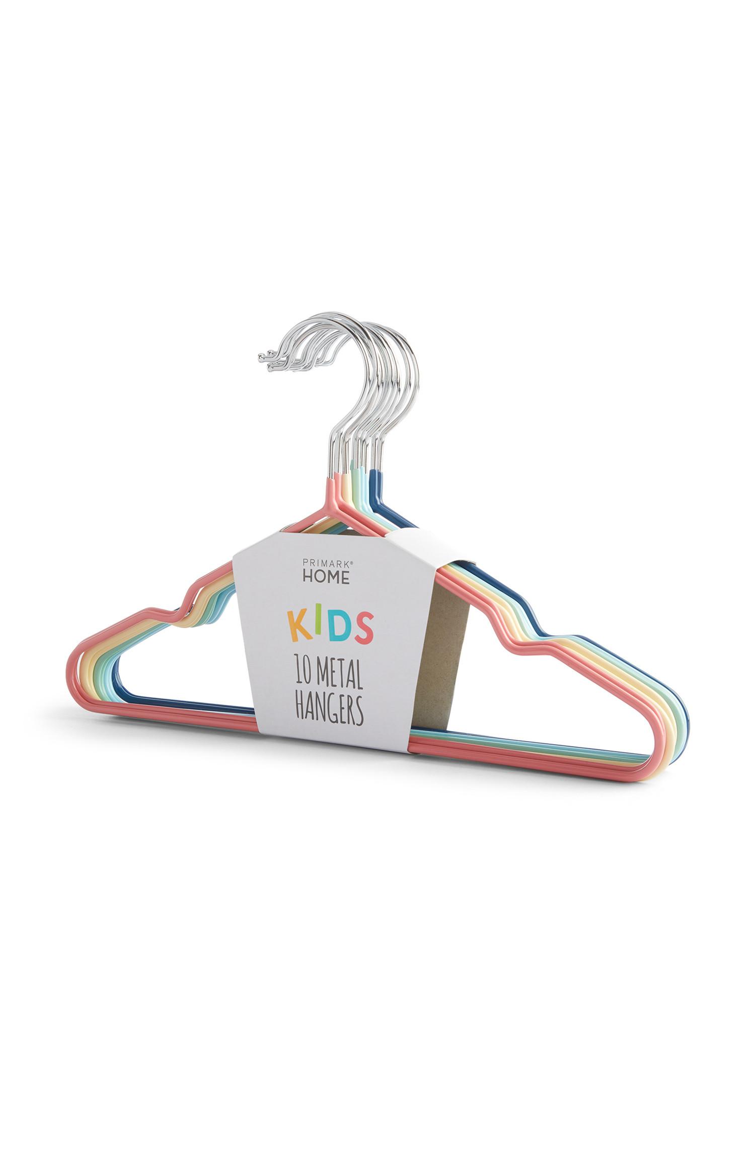 Perchas de metal infantiles