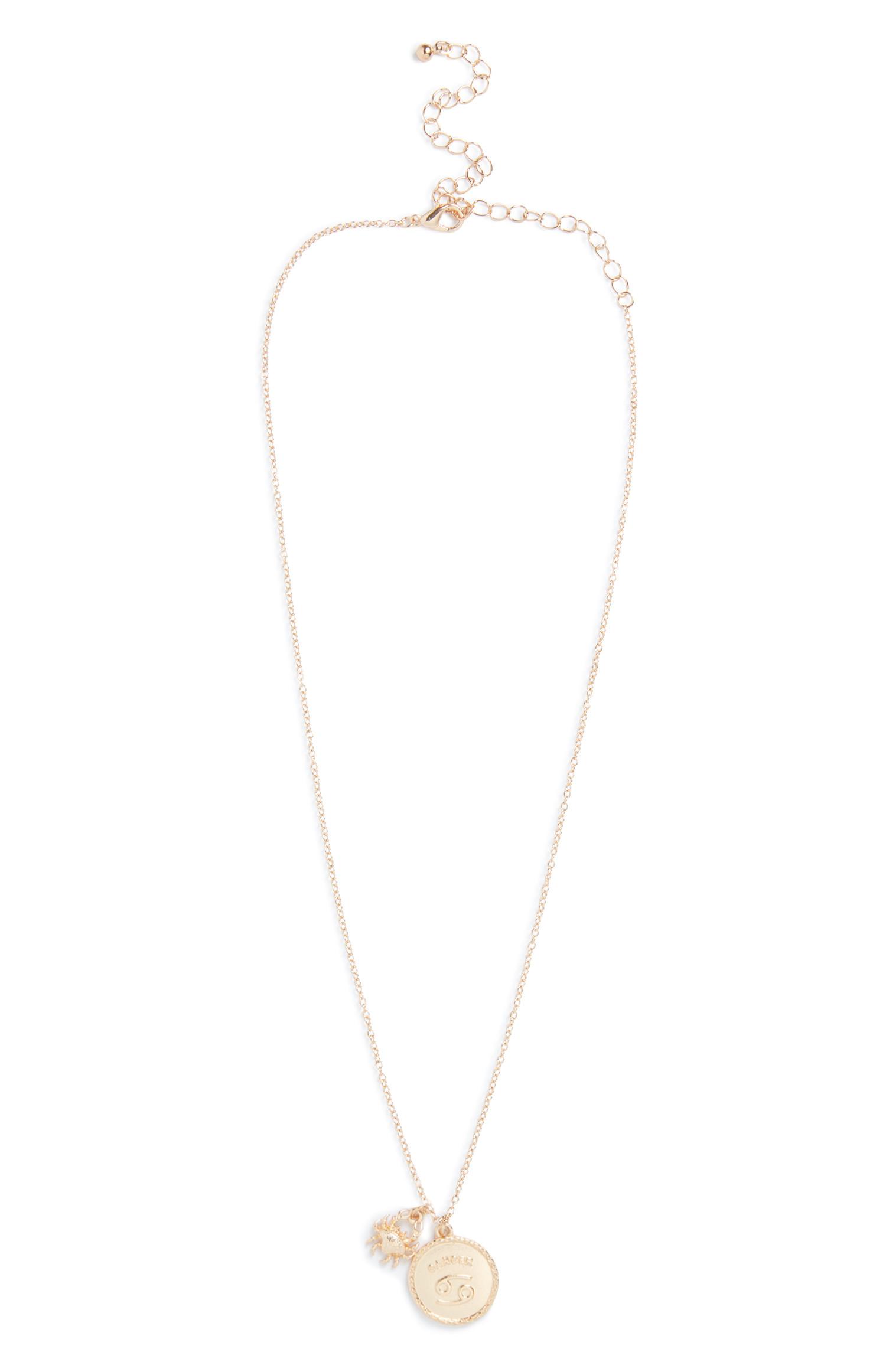 Colar horóscopo signo caranguejo