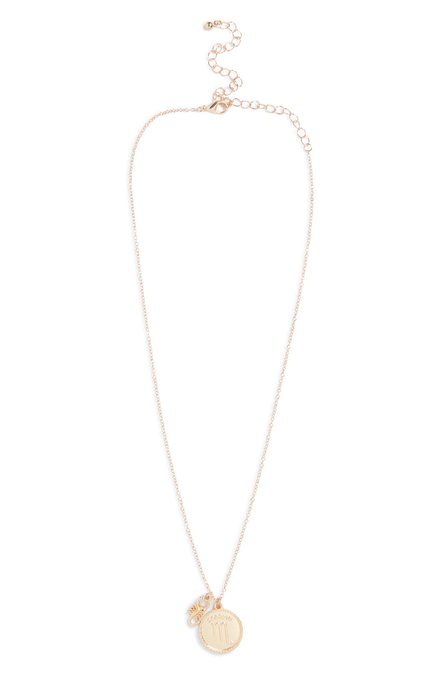 Colar horóscopo signo escorpião