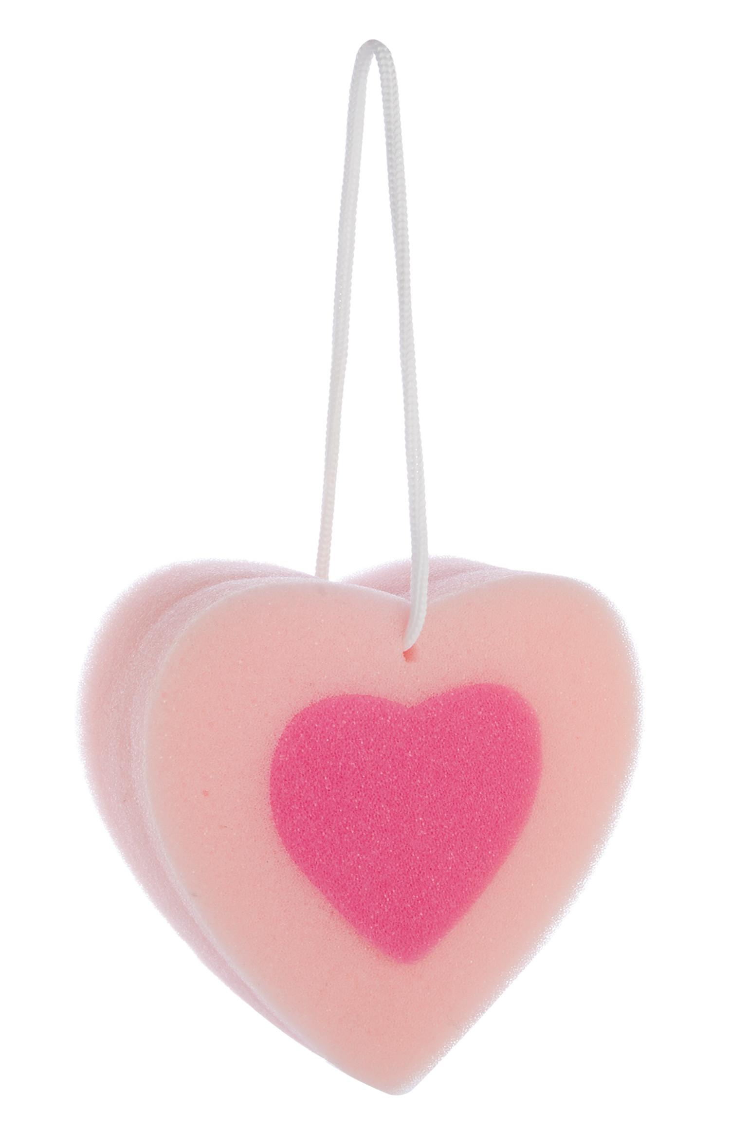 Esponja con forma de corazón