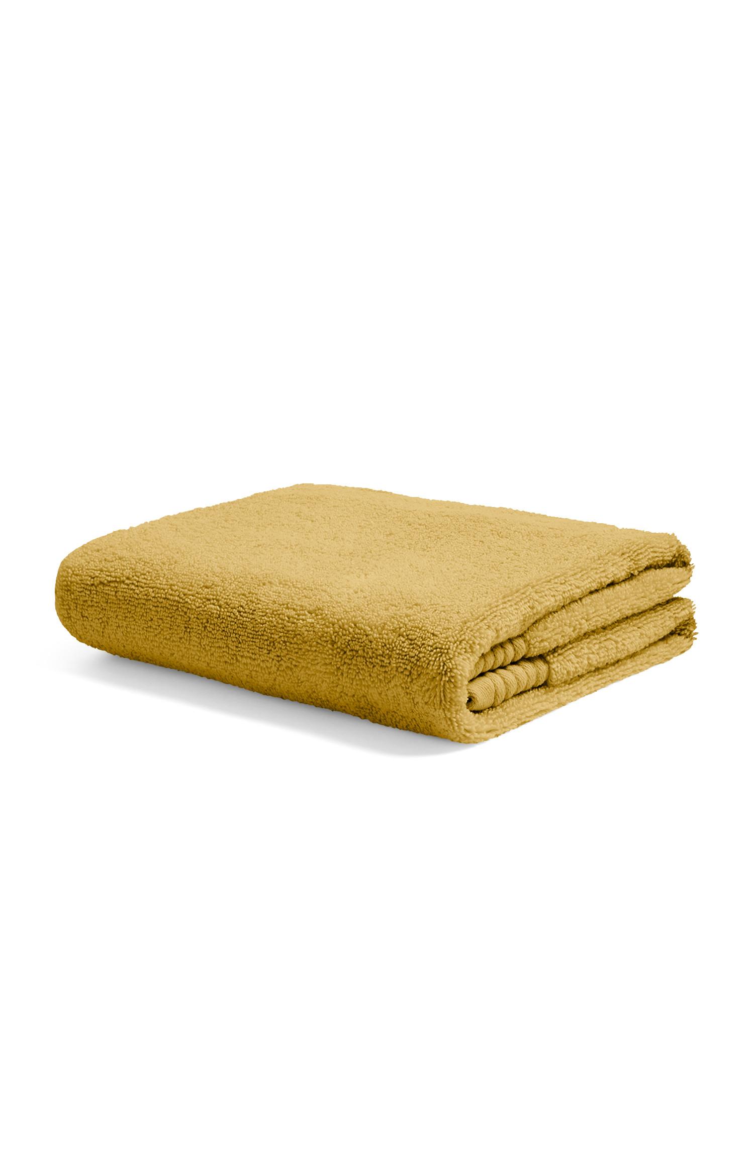 Toalla de manos color mostaza