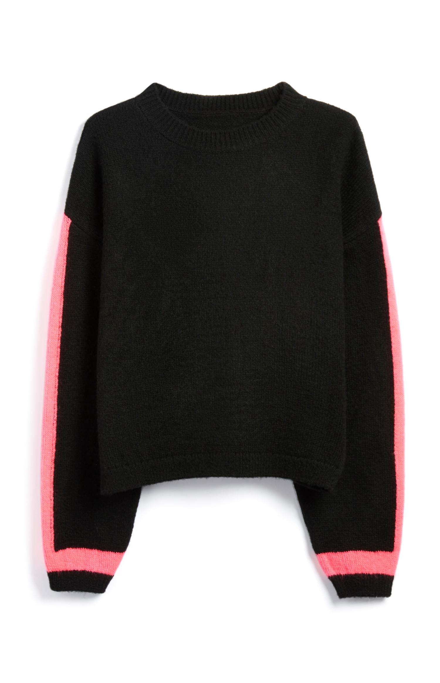 Camisola mangas néon