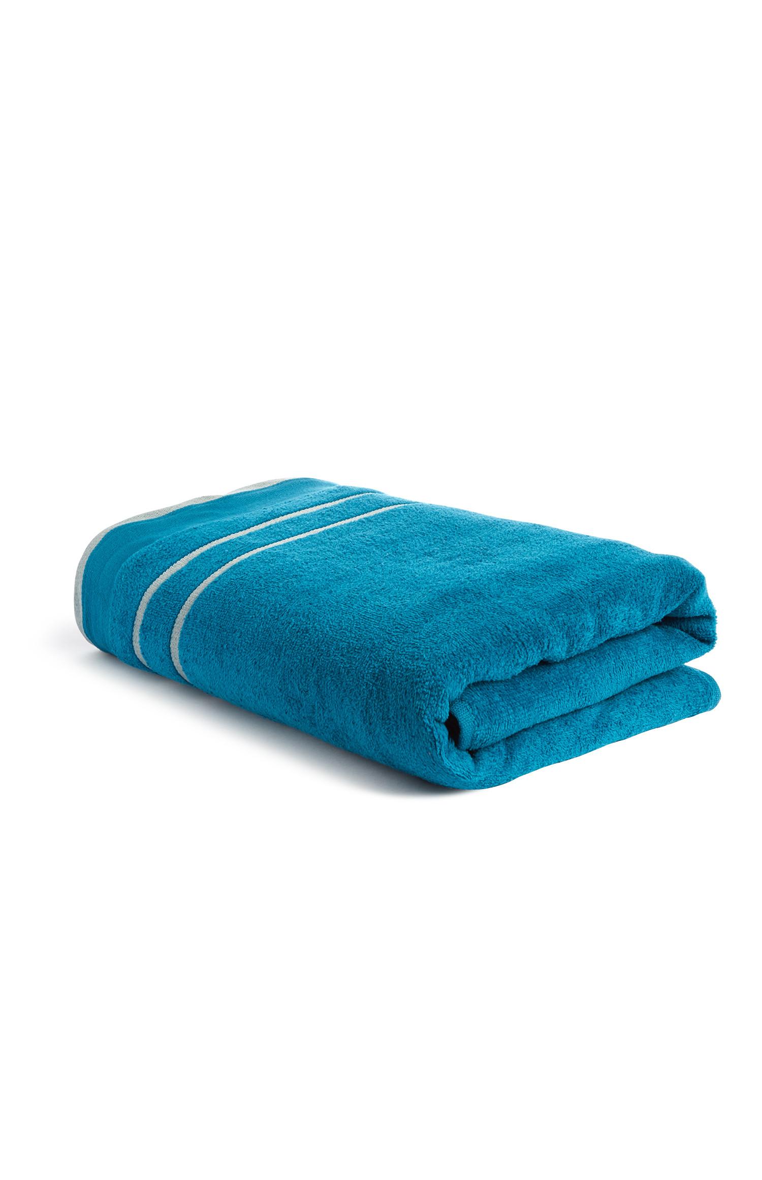 Toalla de playa azul