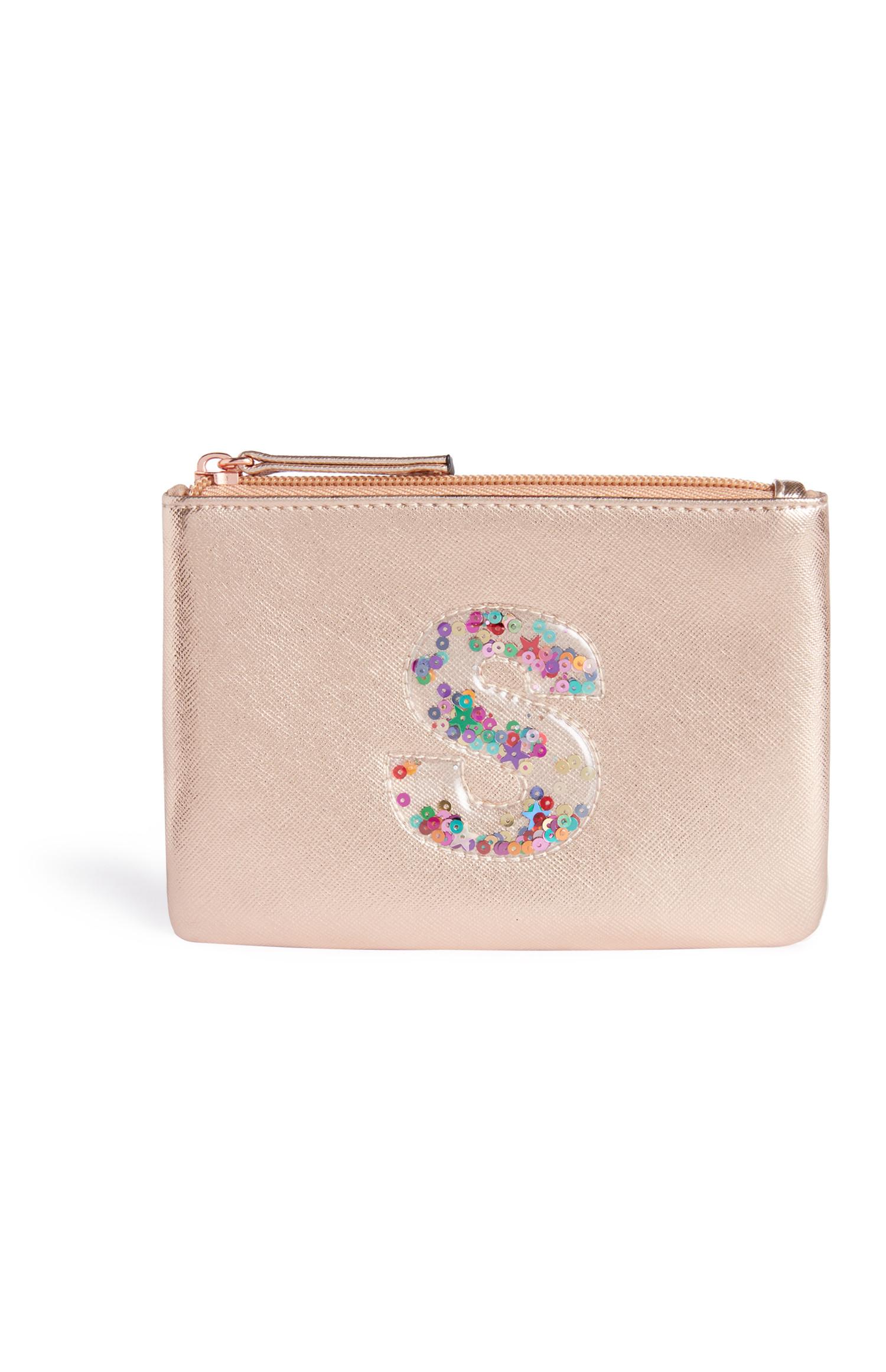 Bolsa inicial lantejoulas