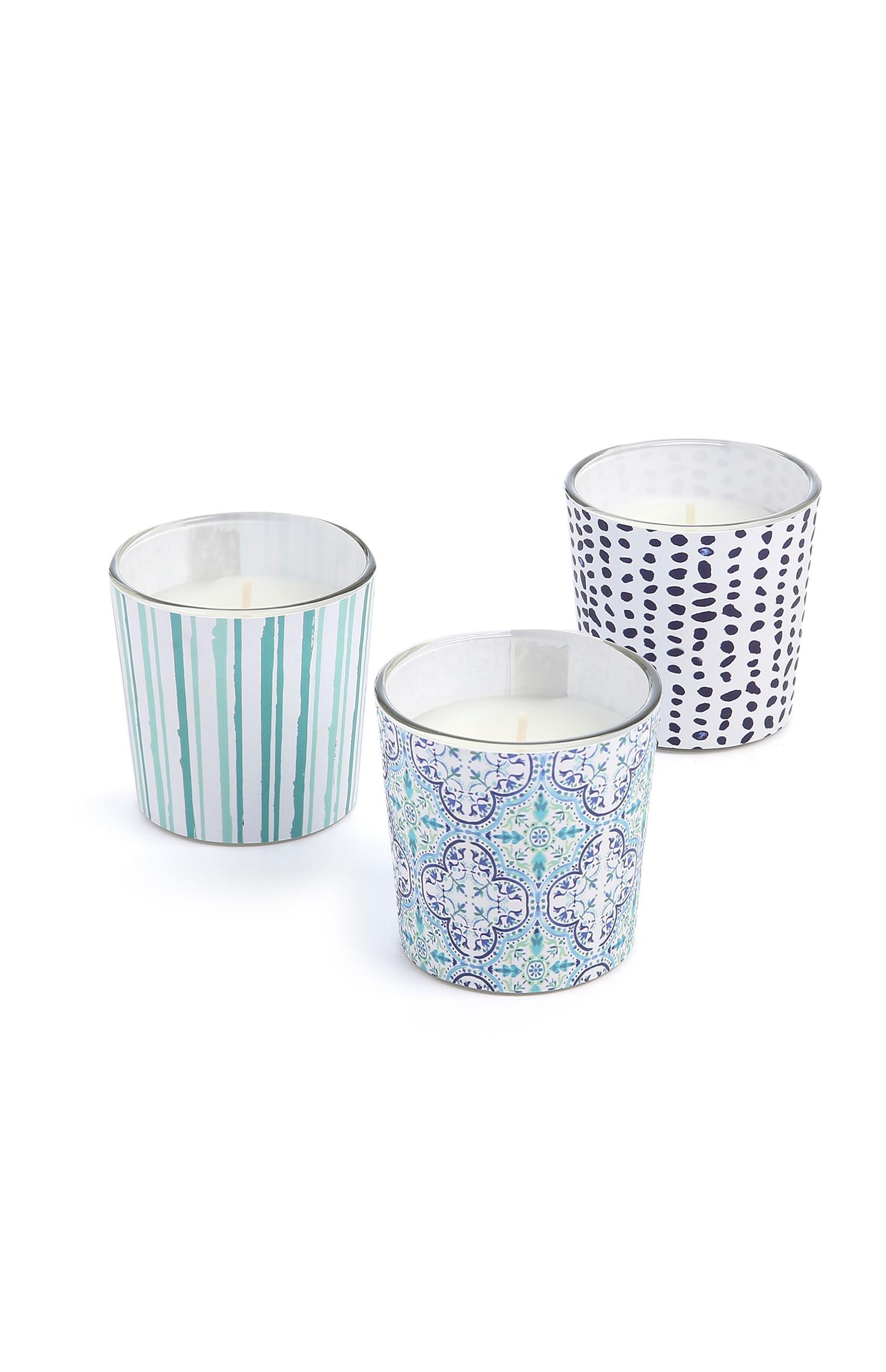 Modre sveče, 3 kosi