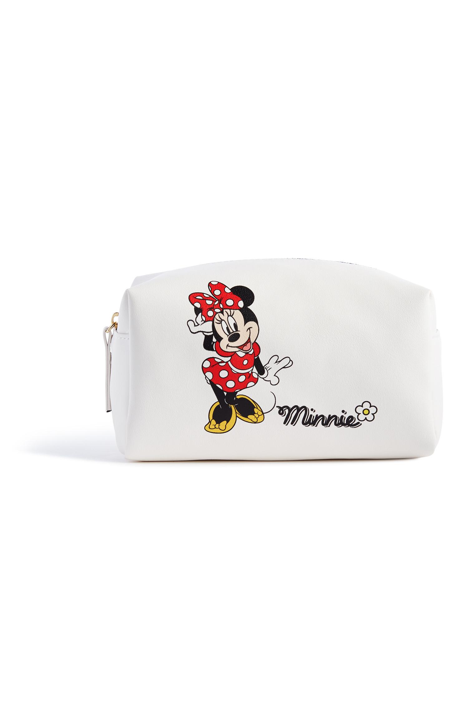 Bolsa maquilhagem Minnie Mouse branco