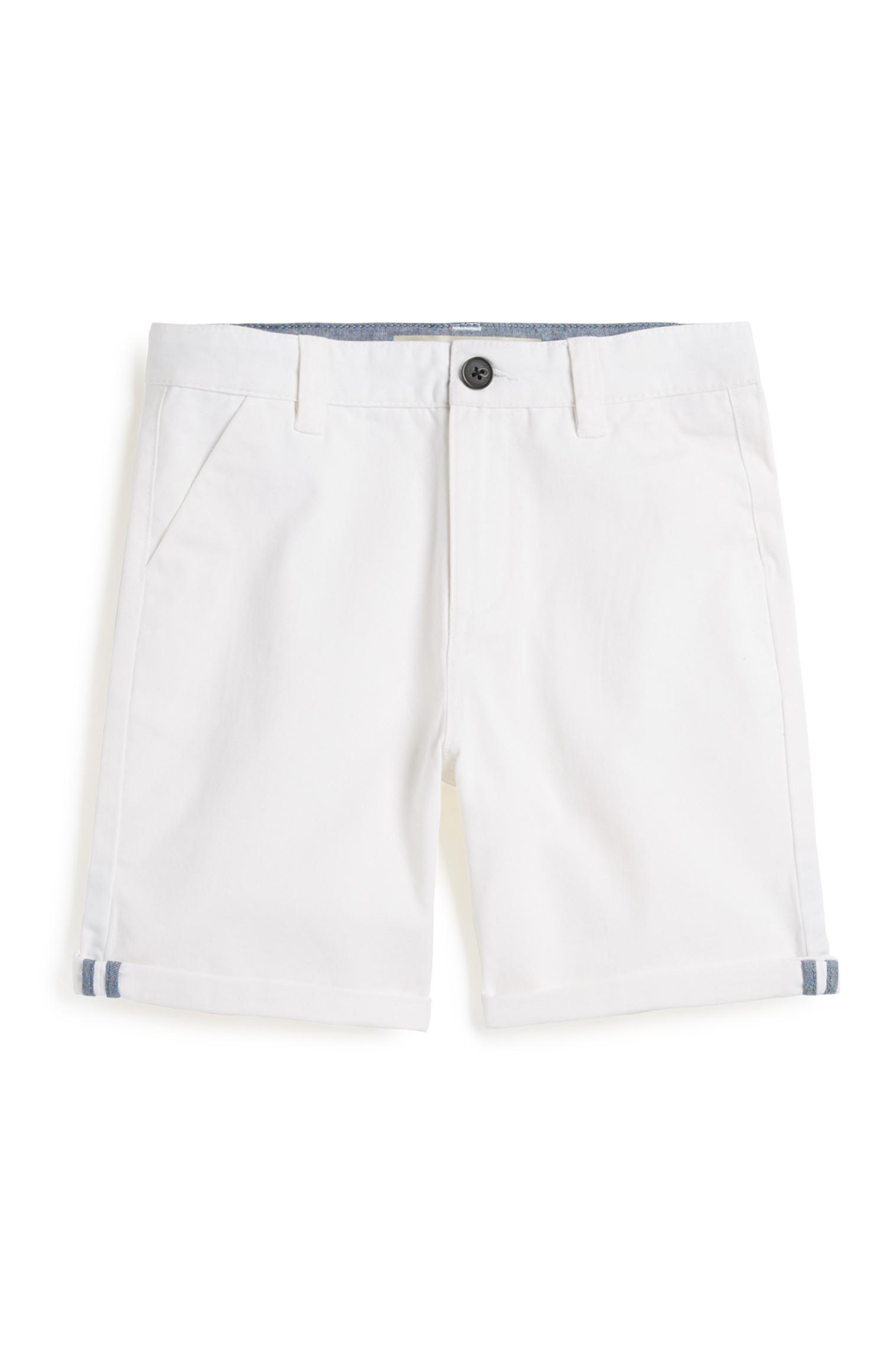 Bele chino hlače za starejše fante