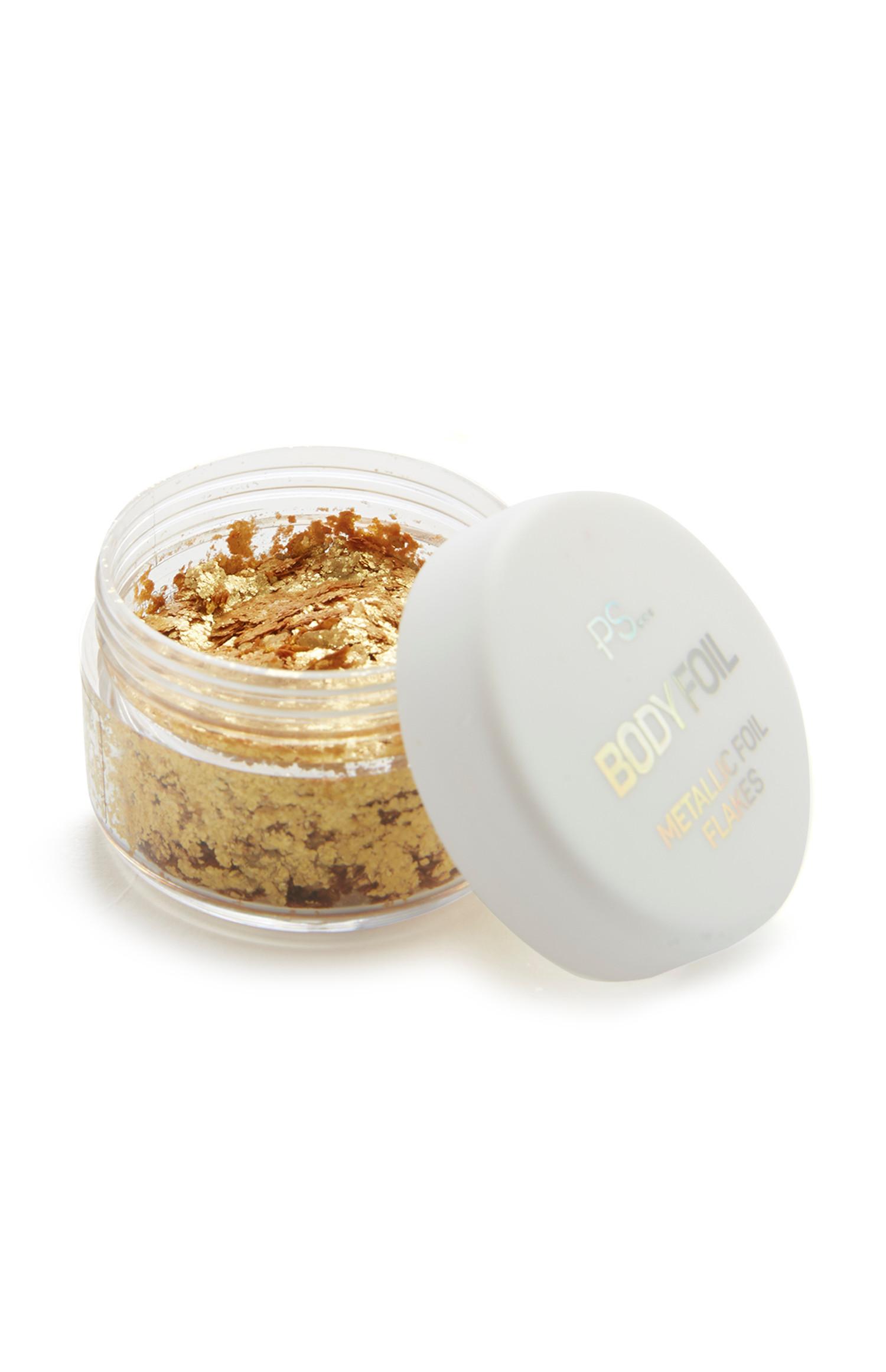 Copos de papel metalizado para cuerpo