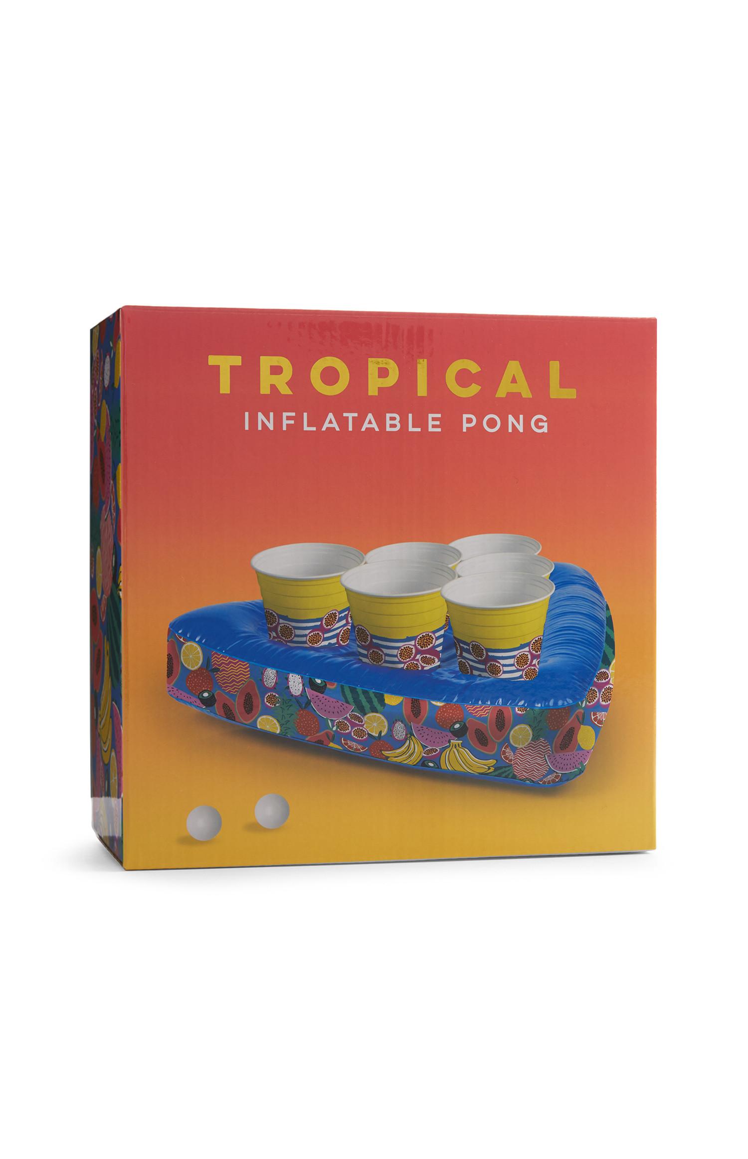 Juego Pong hinchable