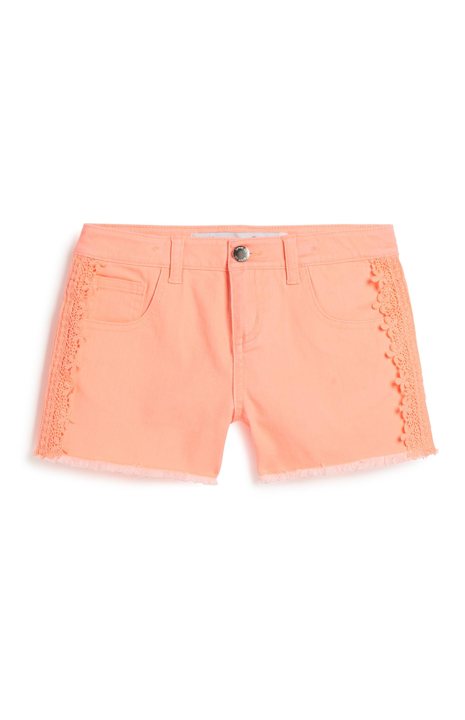 Kratke hlače s kvačkanimi stranmi za starejša dekleta