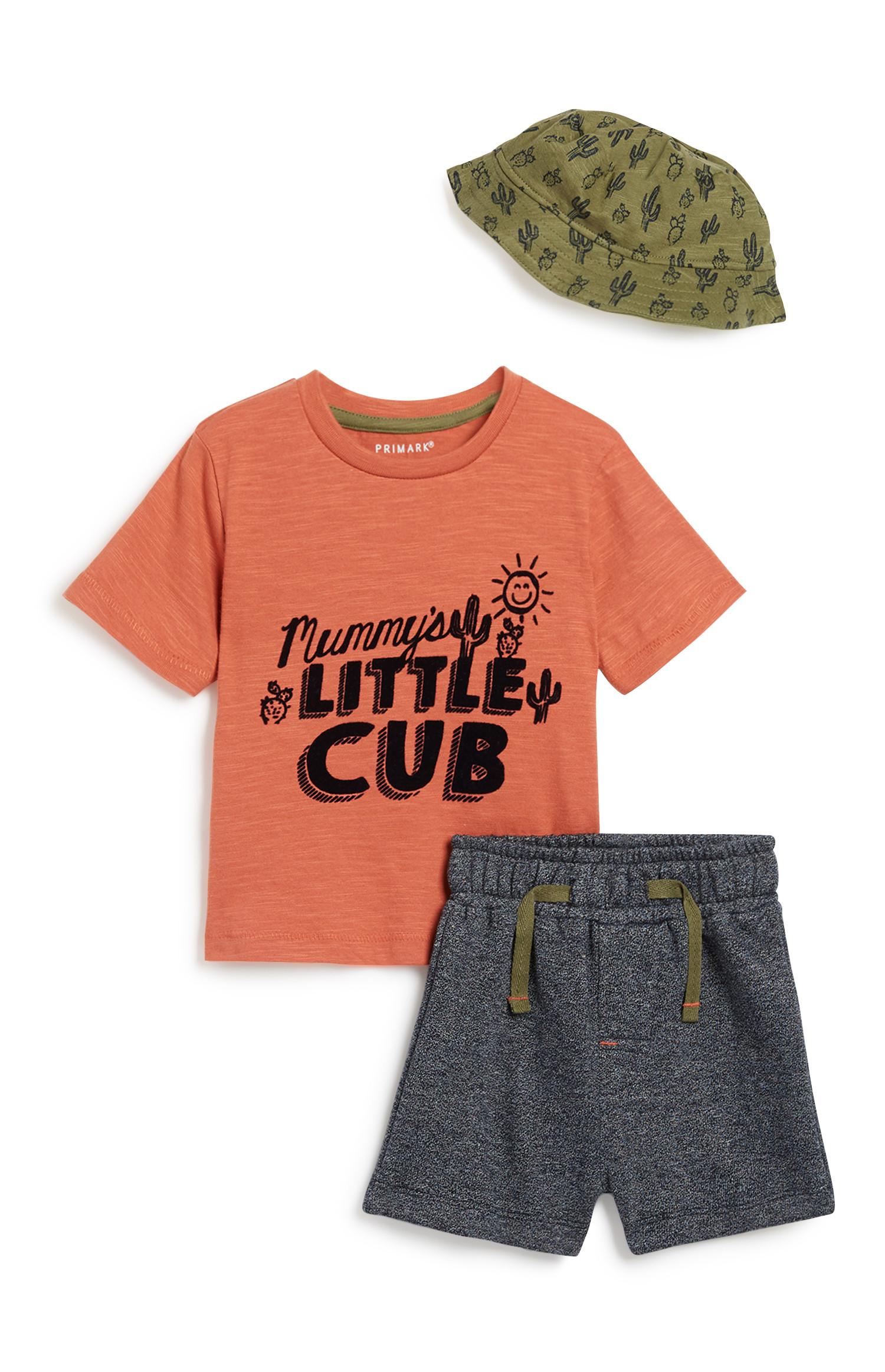 Fantovski komplet za dojenčke, 3 kosi