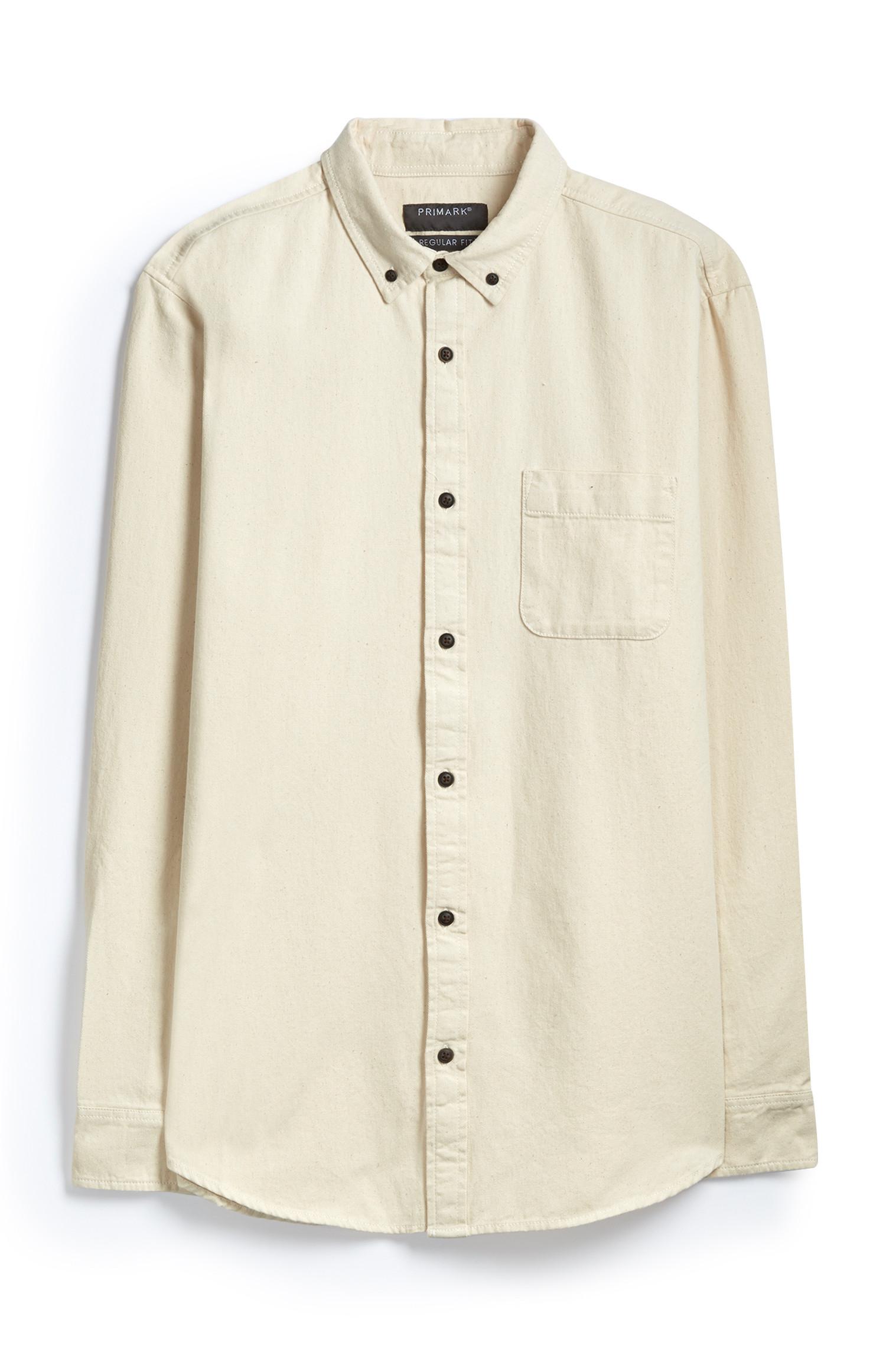 Camisa Oxford creme