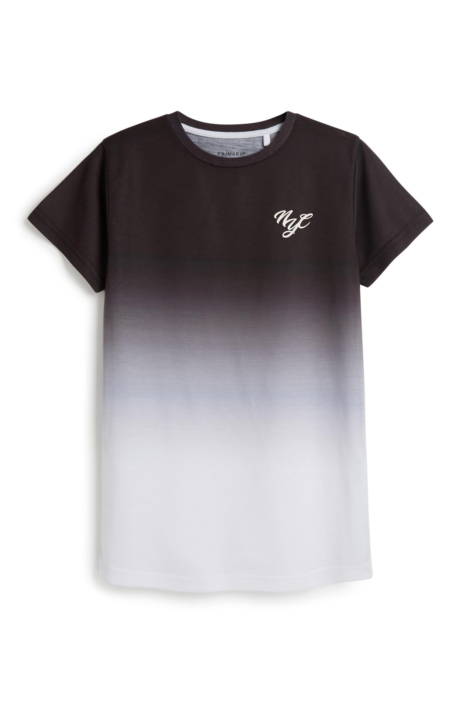 Camiseta con efecto degradado para niño