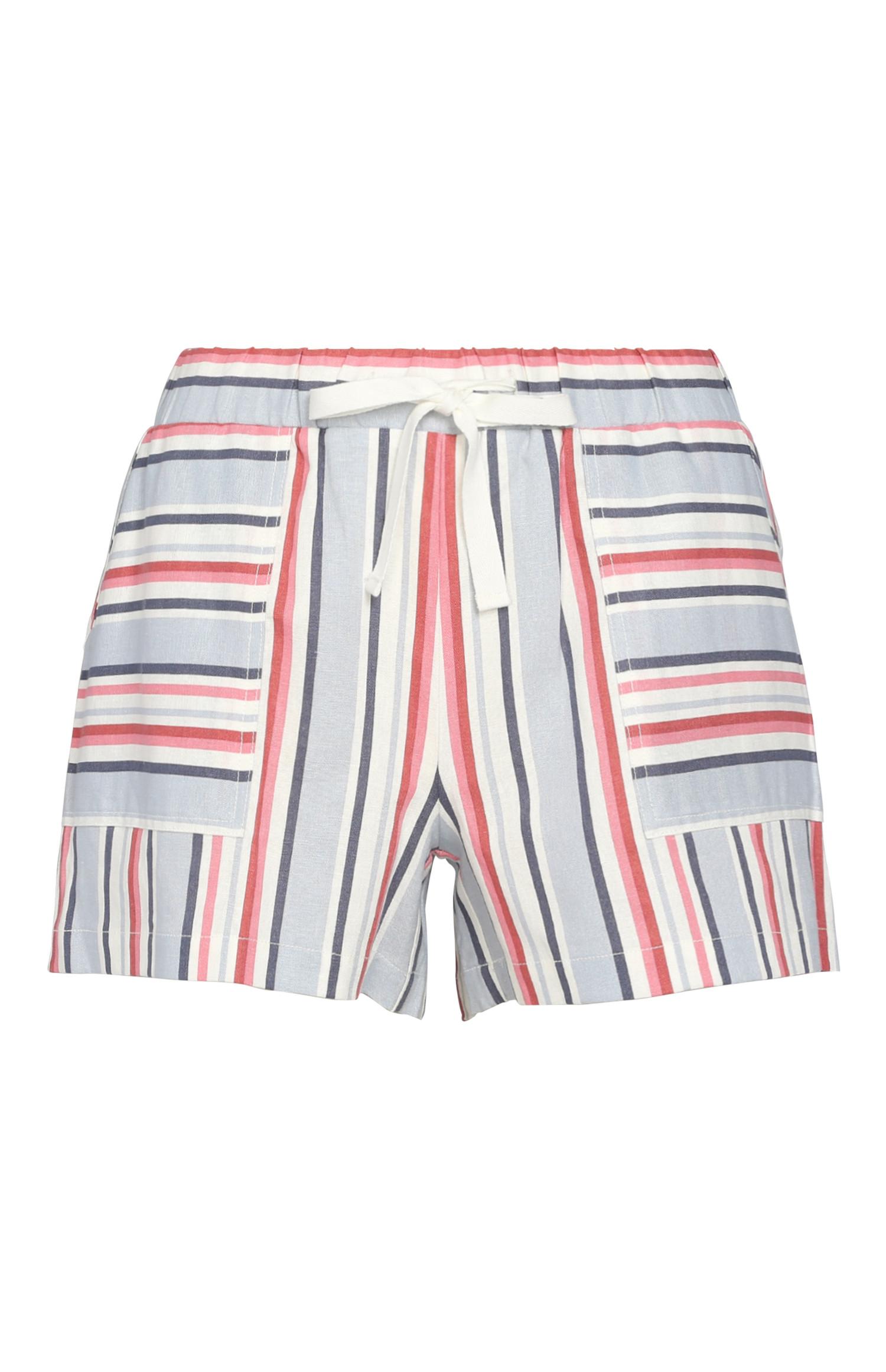 primark striped shorts