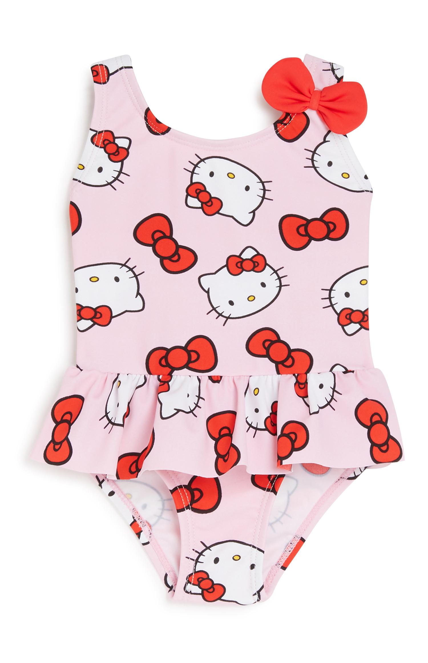 Dekliške kopalke Hello Kitty za dojenčke