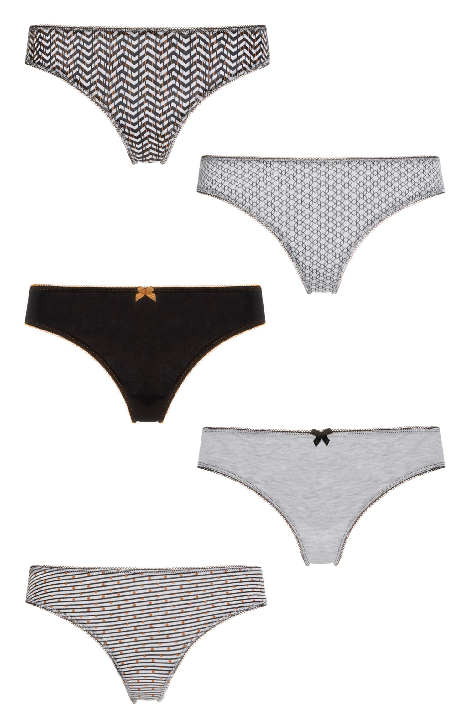 Pack 5 tangas algodão