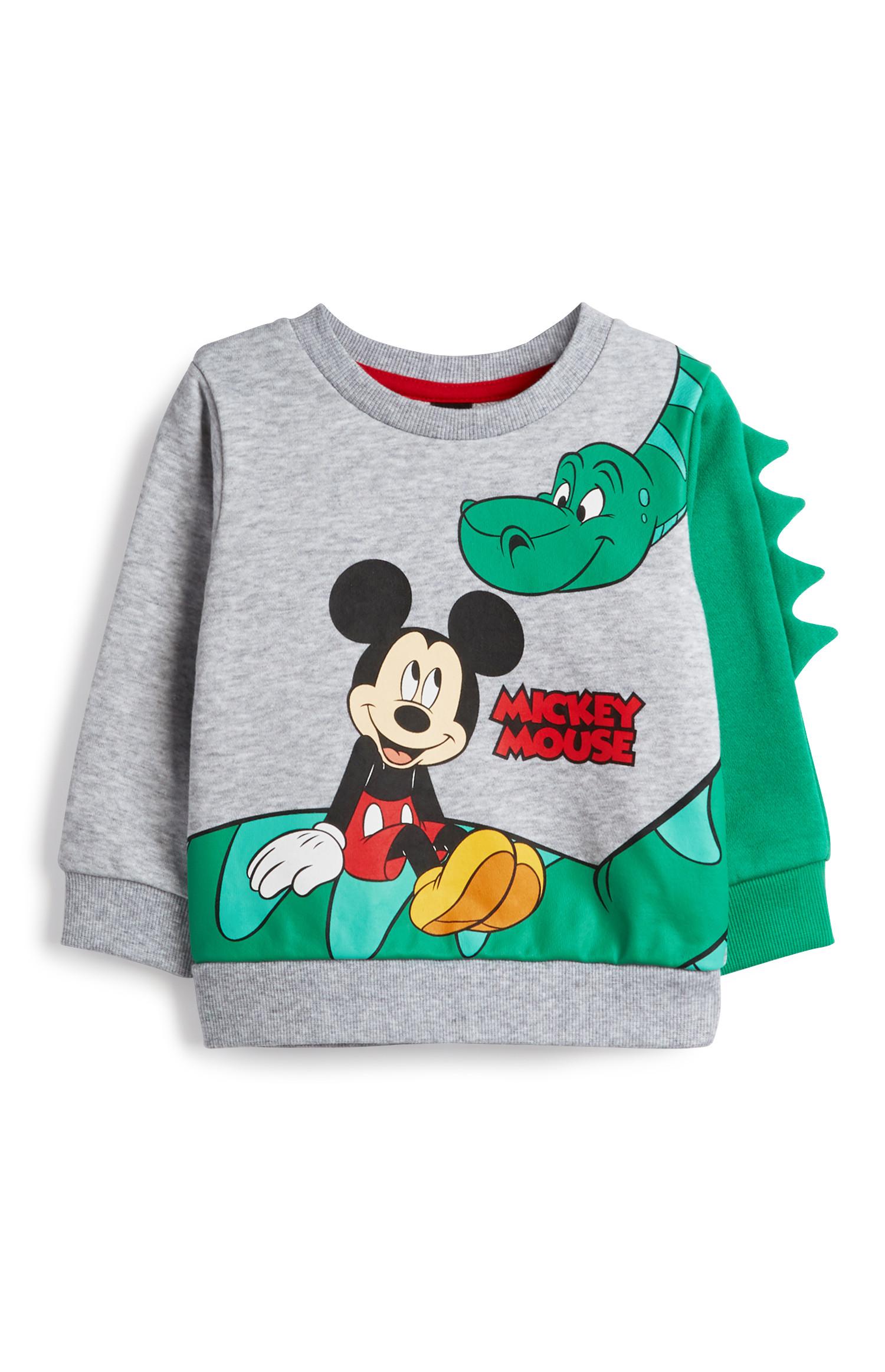 Fantovski pulover Mickey Mouse za dojenčke