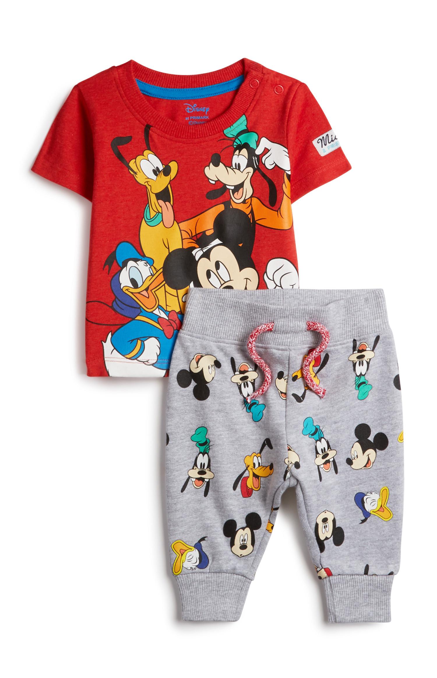 Conjunto de 2 piezas de Mickey Mouse para bebé niño