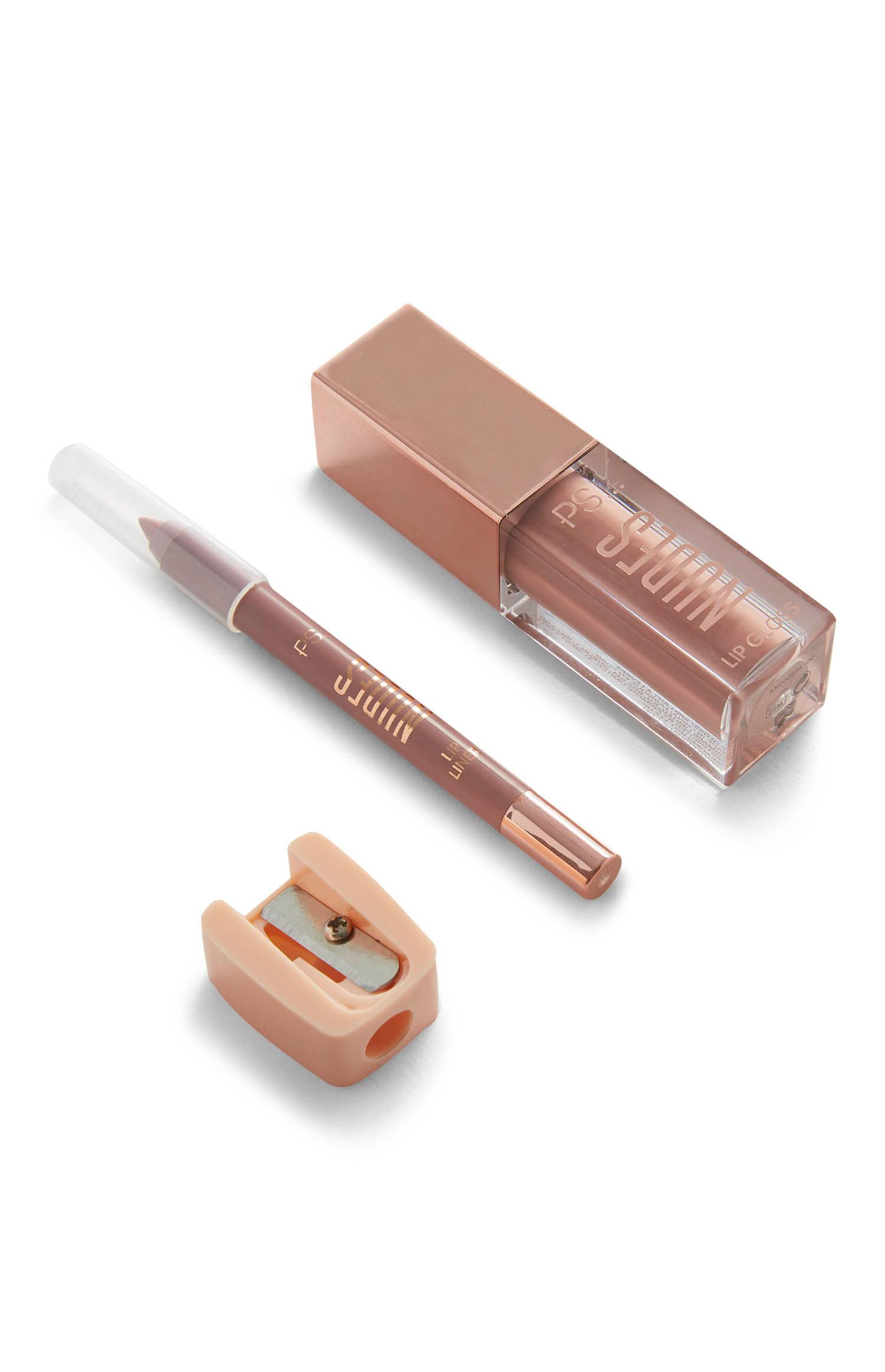 Kit de labios en color nude