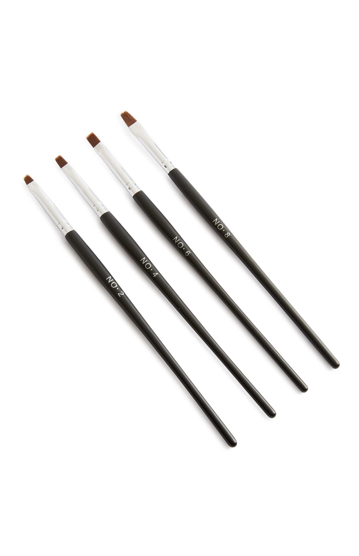 Pack de 4 cepillos de uñas