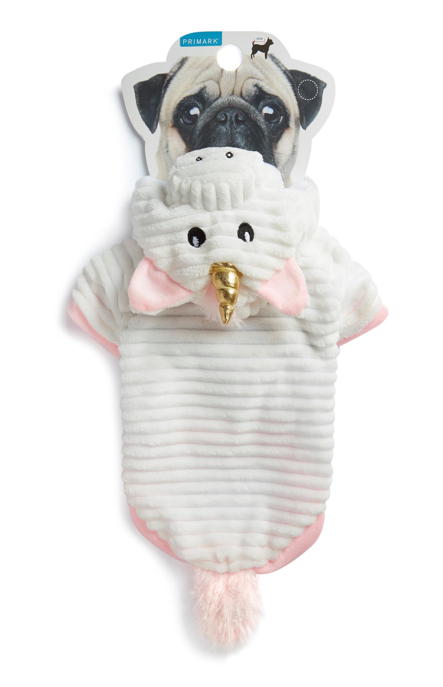Conjunto de unicornio para perro