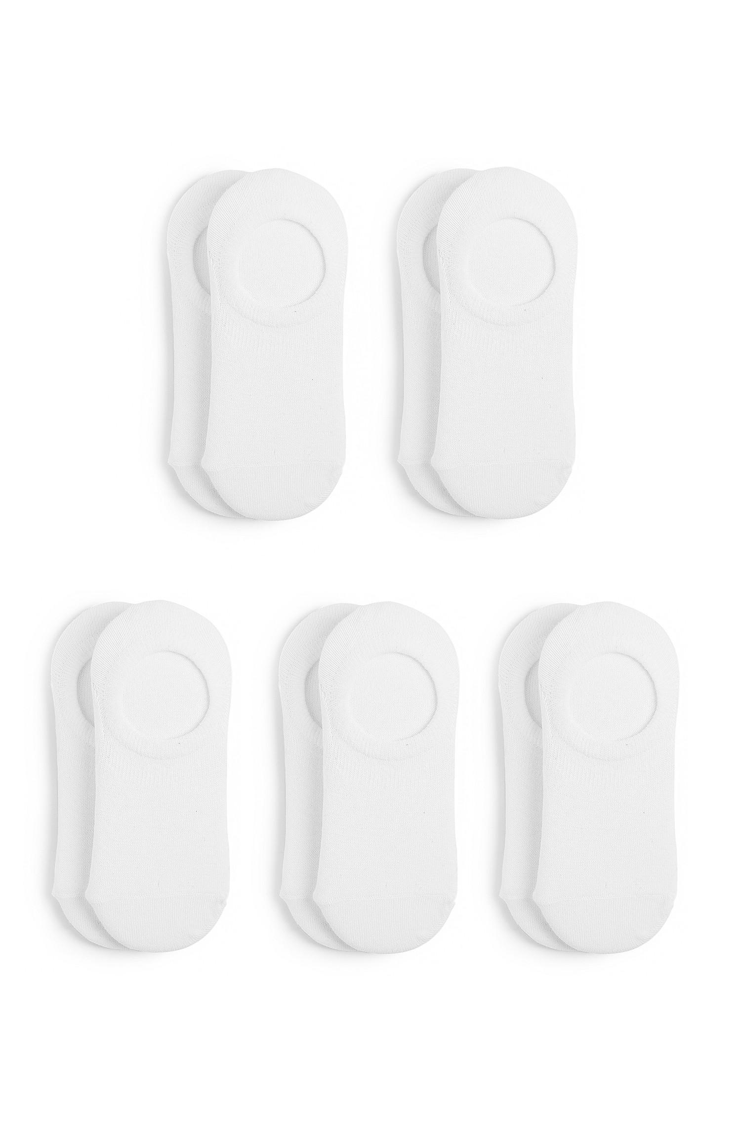 Bele nevidne nogavice, 5 parov