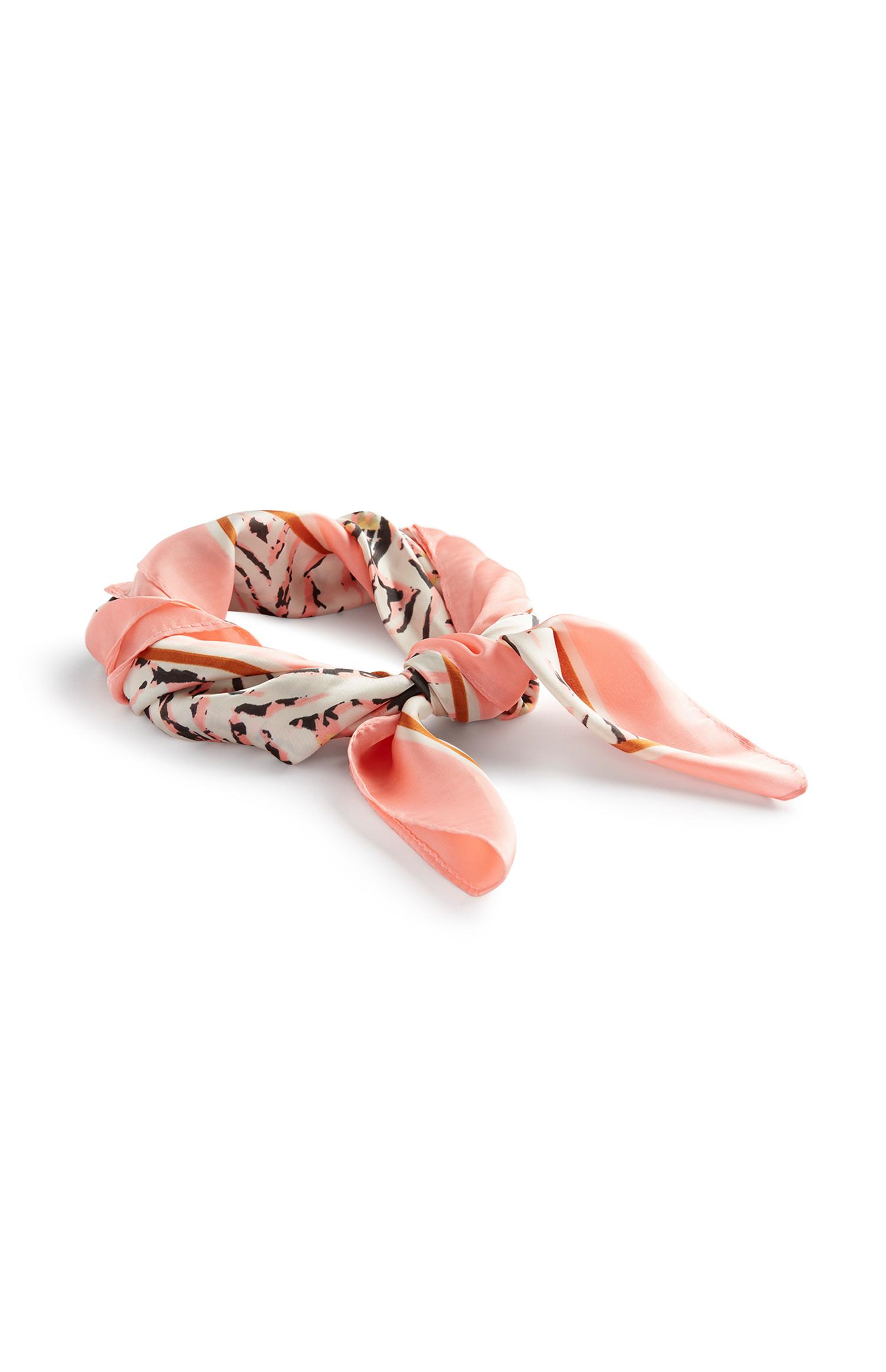 Bandolete cetim cor-de-rosa claro