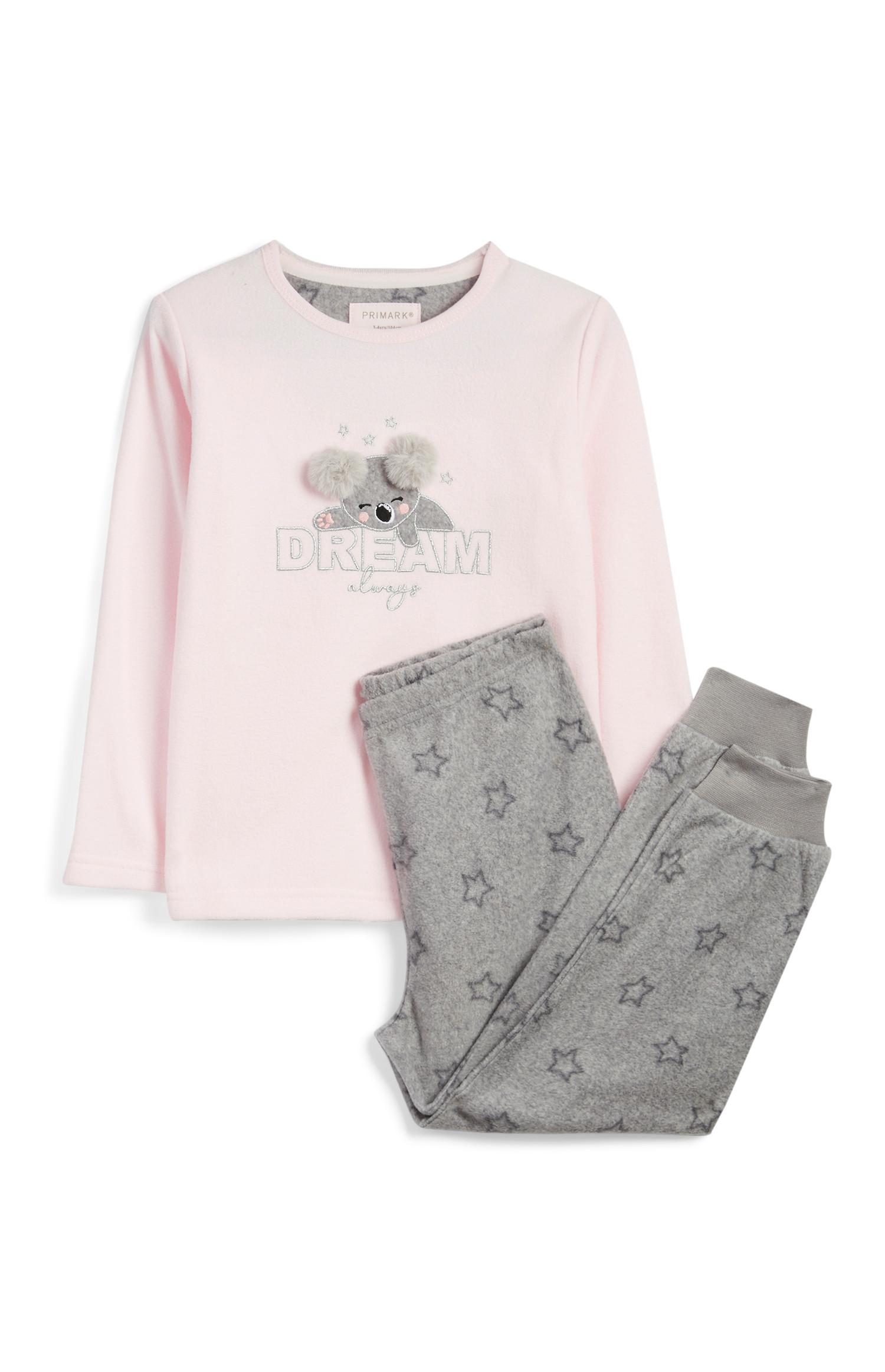 Conjunto de pijama de Koala para niña pequeña