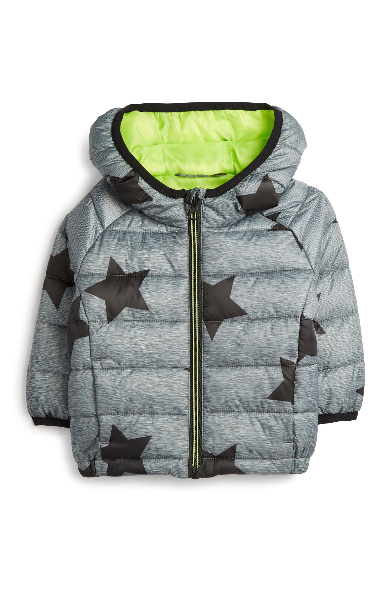 Chaqueta acolchada con estrellas para bebé niño