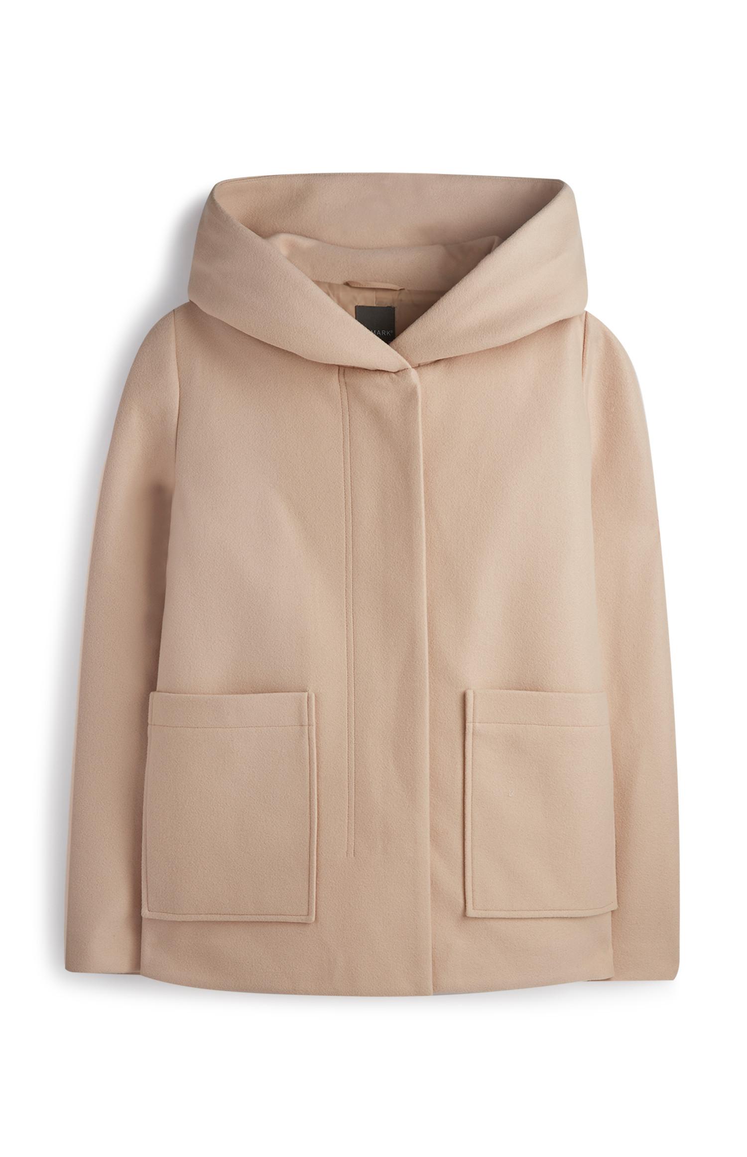 Casaco capuz nude