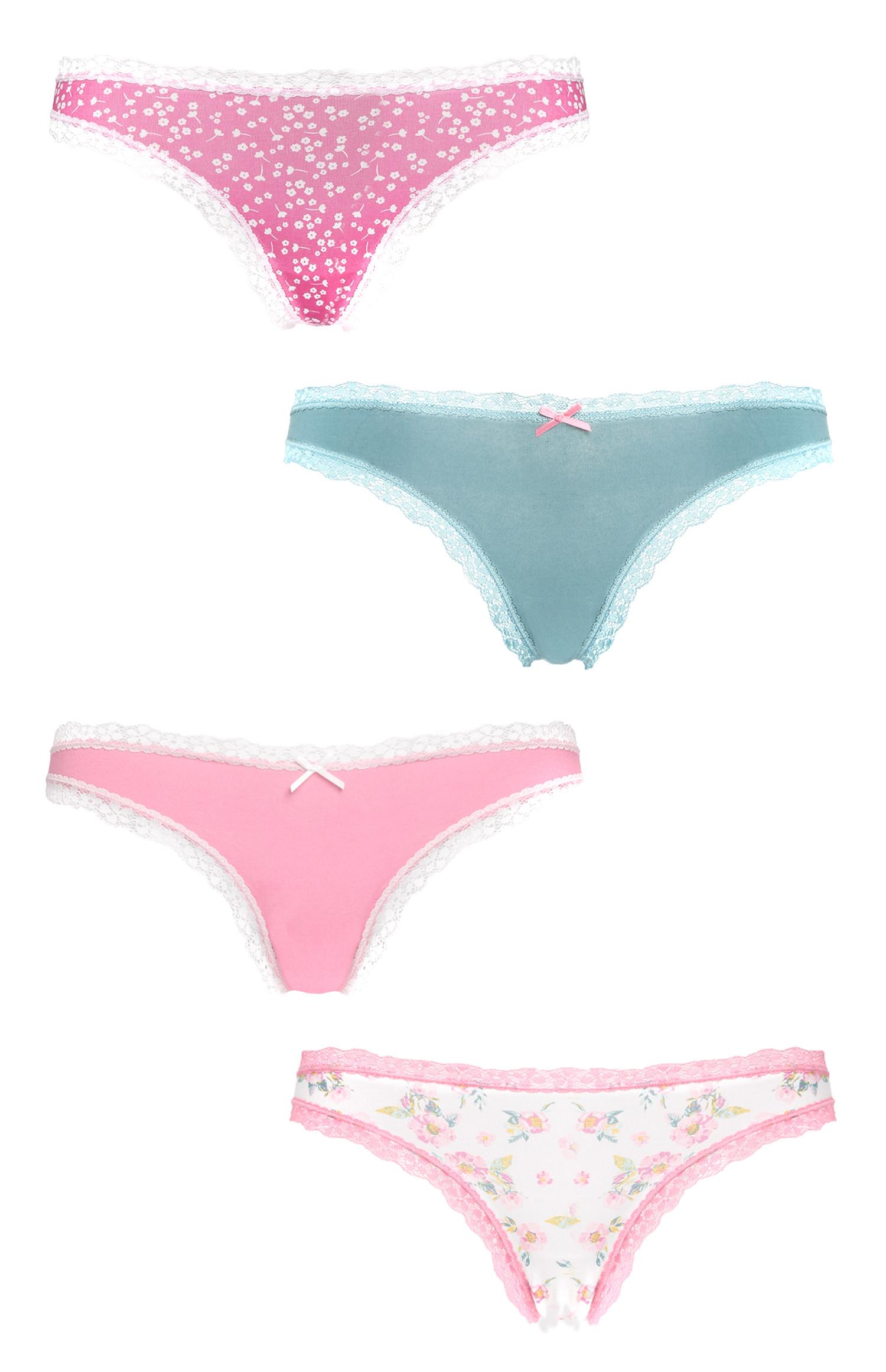 Lot de 4 culottes brésiliennes