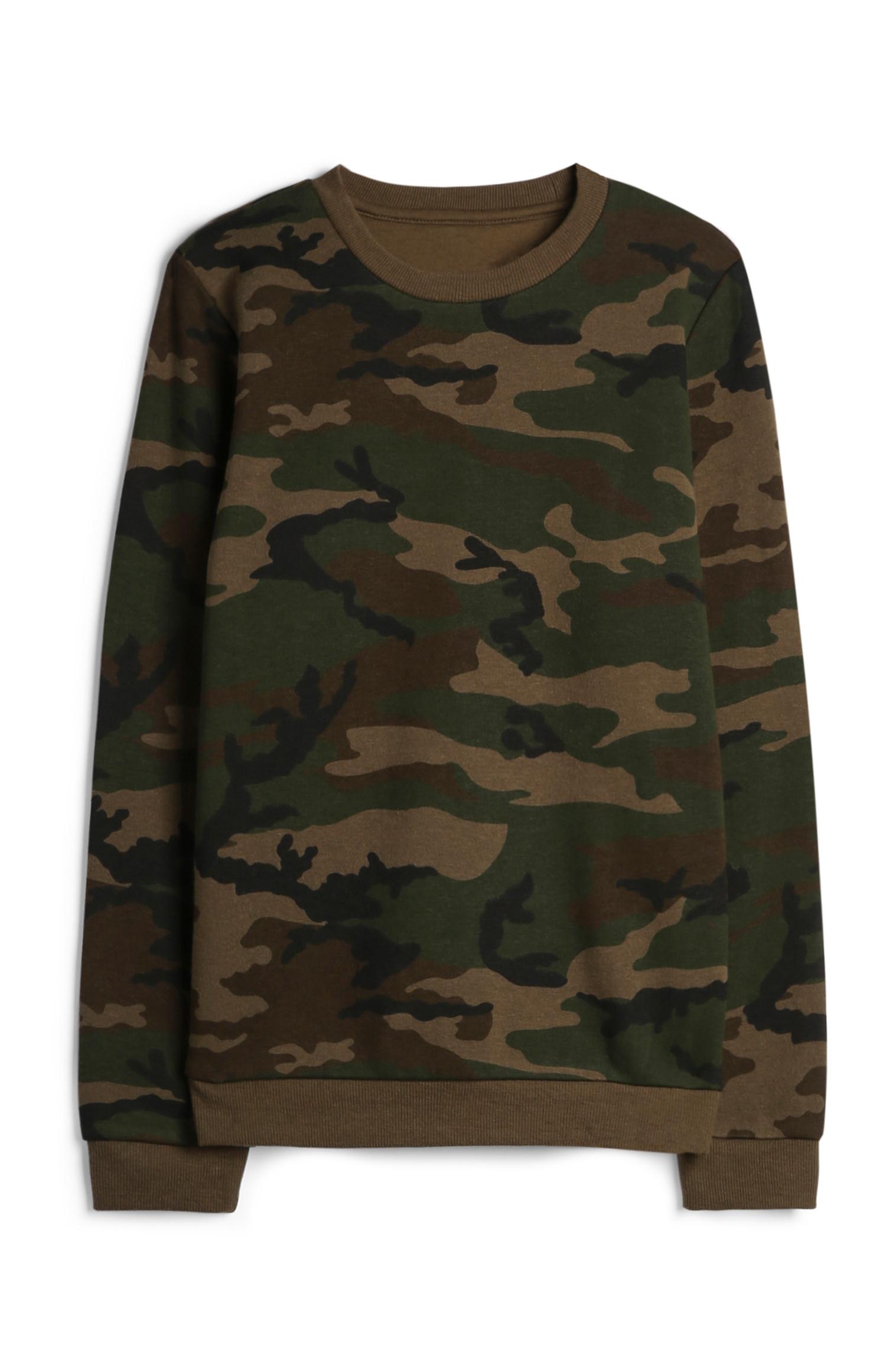 Sudadera de camuflaje para niño mayor