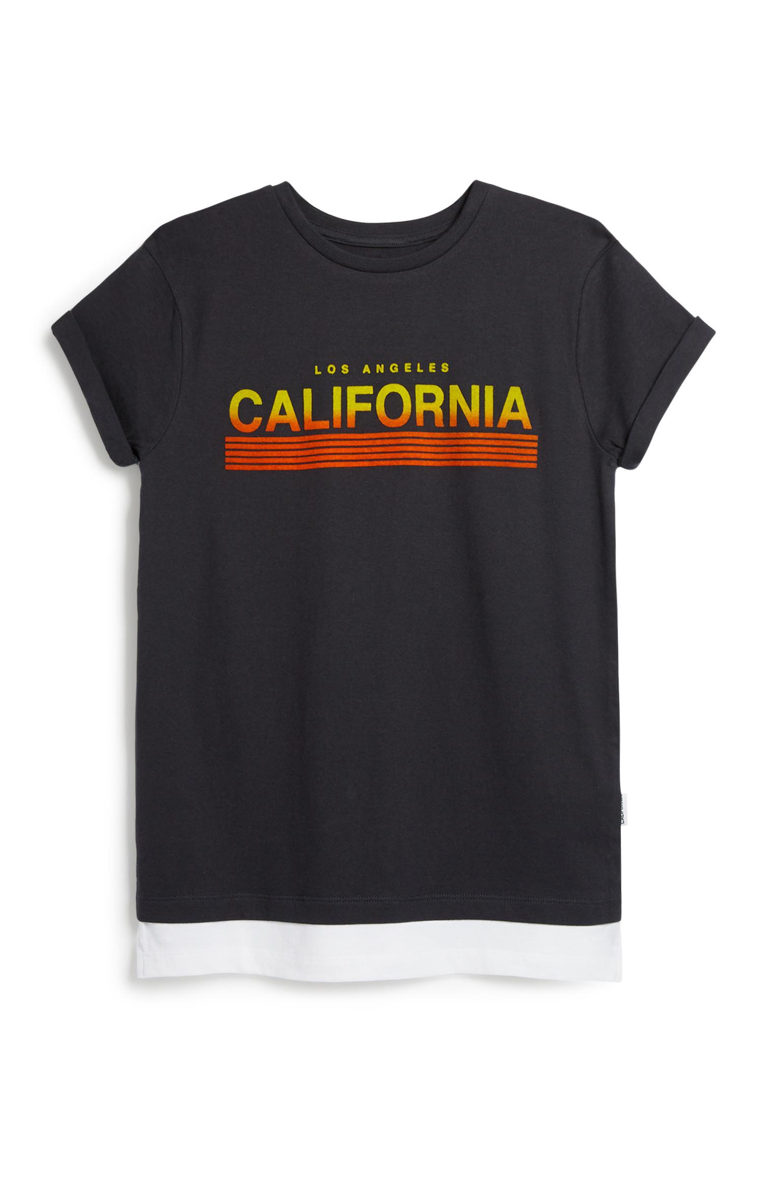 T-shirt California rapaz