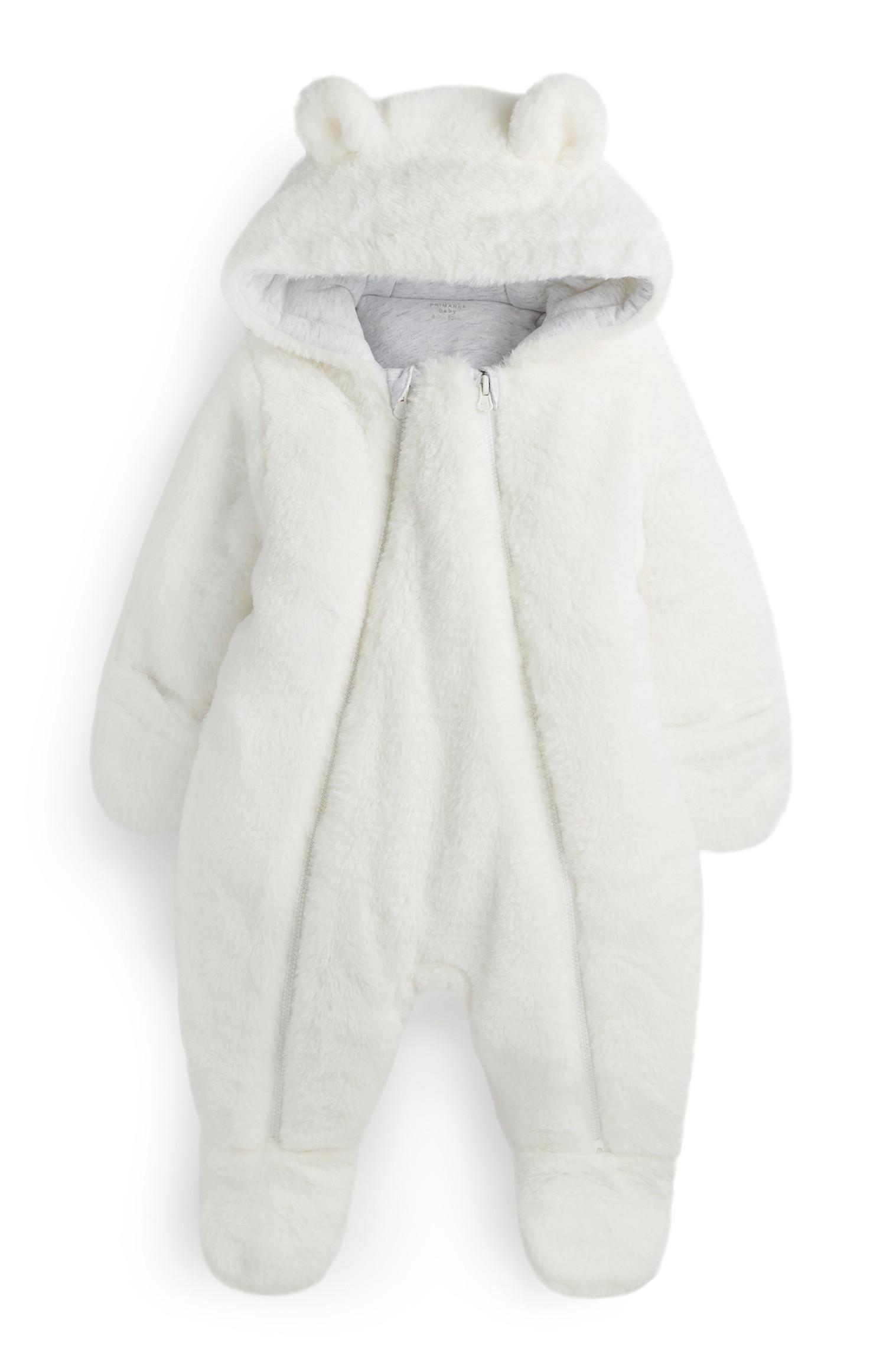 Newborn White Panda Snugglesuit Baby Basics Baby Kids Categories Primark France